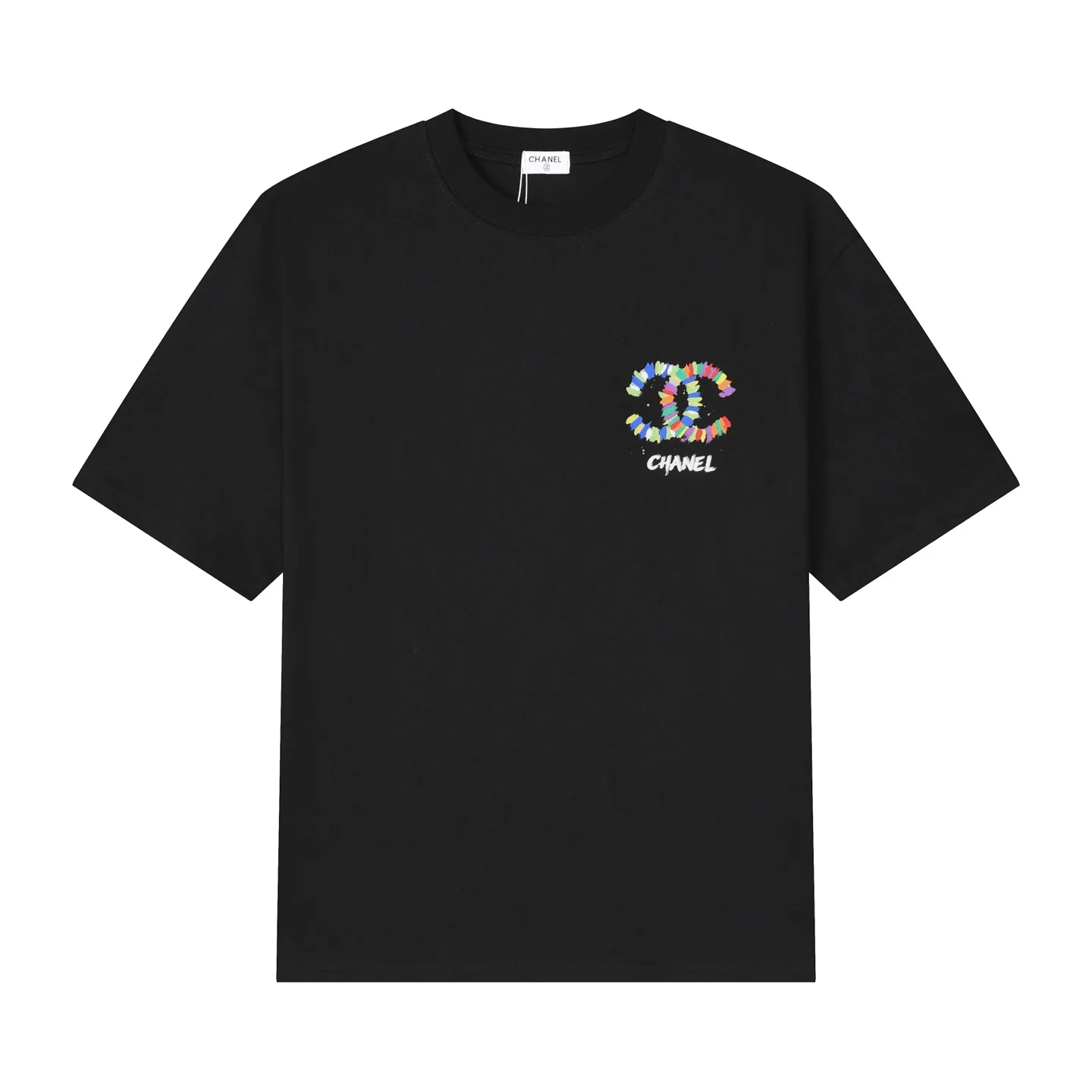 Graffiti Logo Cotton T-Shirt D13512062