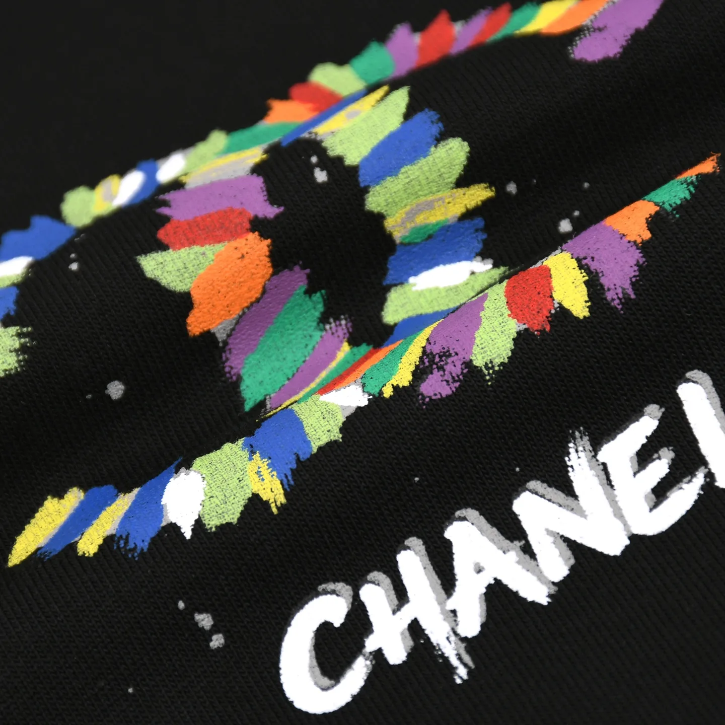 Graffiti Logo Cotton T-Shirt D13512062 — view 6