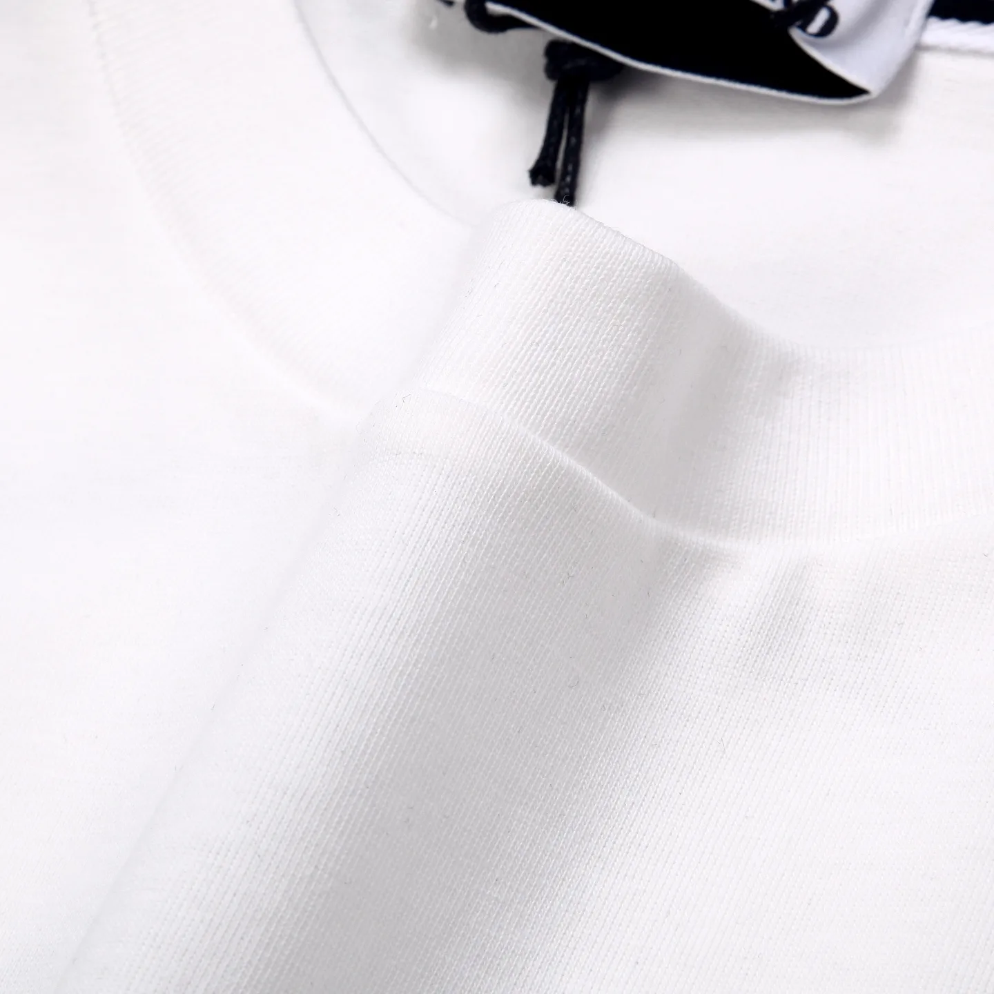 Logo Print Cotton Jersey T-Shirt D13512103 — view 4