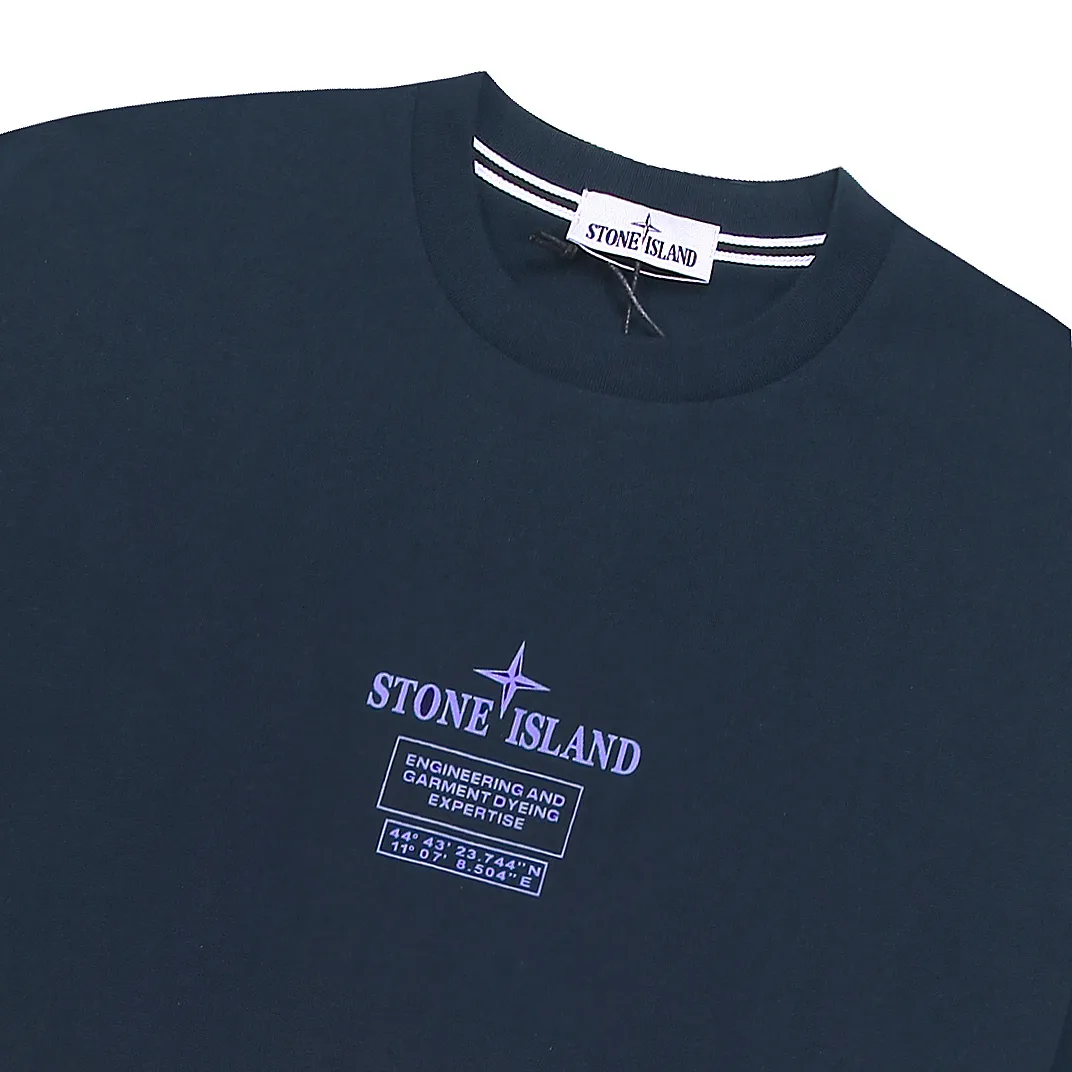 Logo Print Cotton Jersey T-Shirt D13512101 — view 3