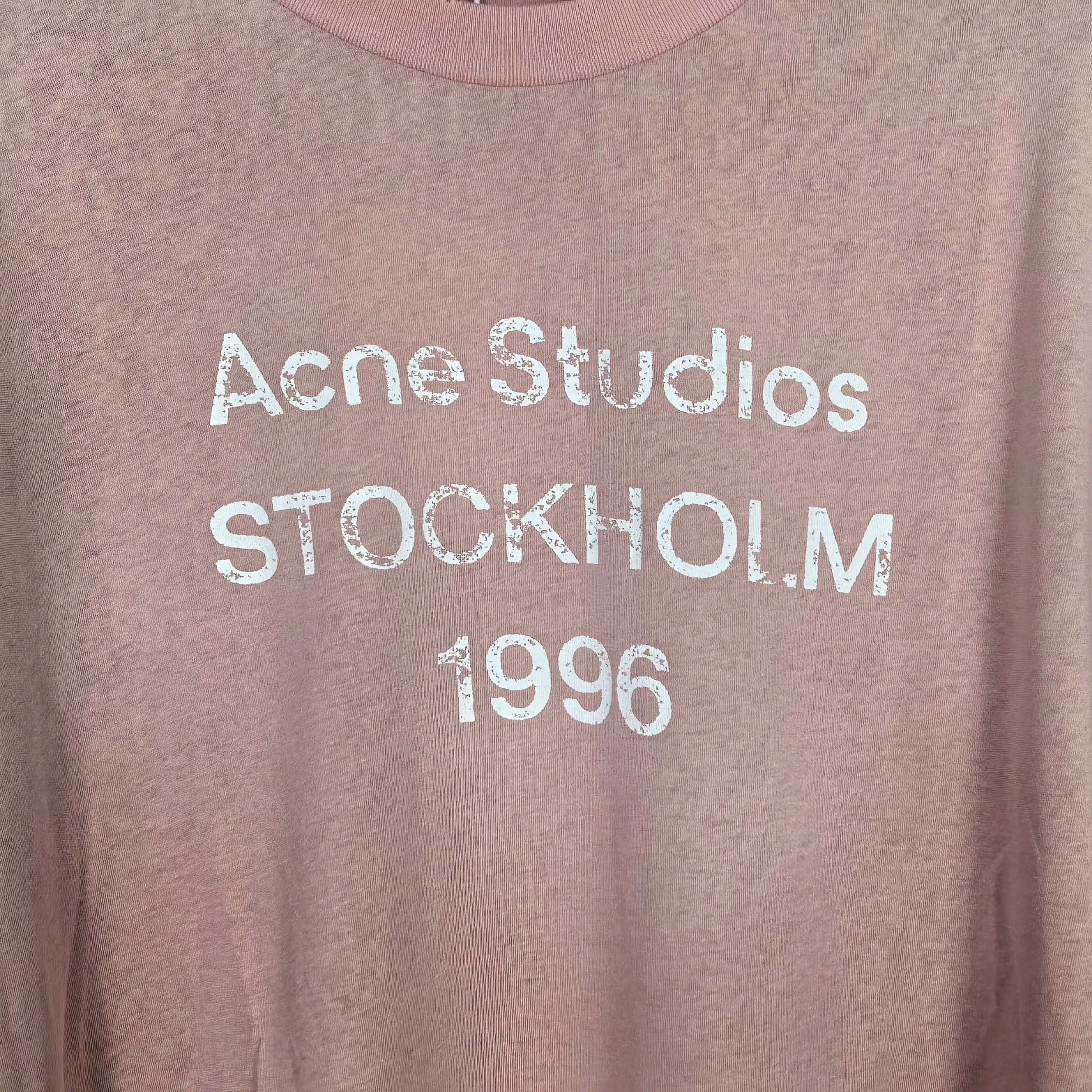 1996 Logo Print Distressed Long-Sleeve T-Shirt D14023268 — view 8