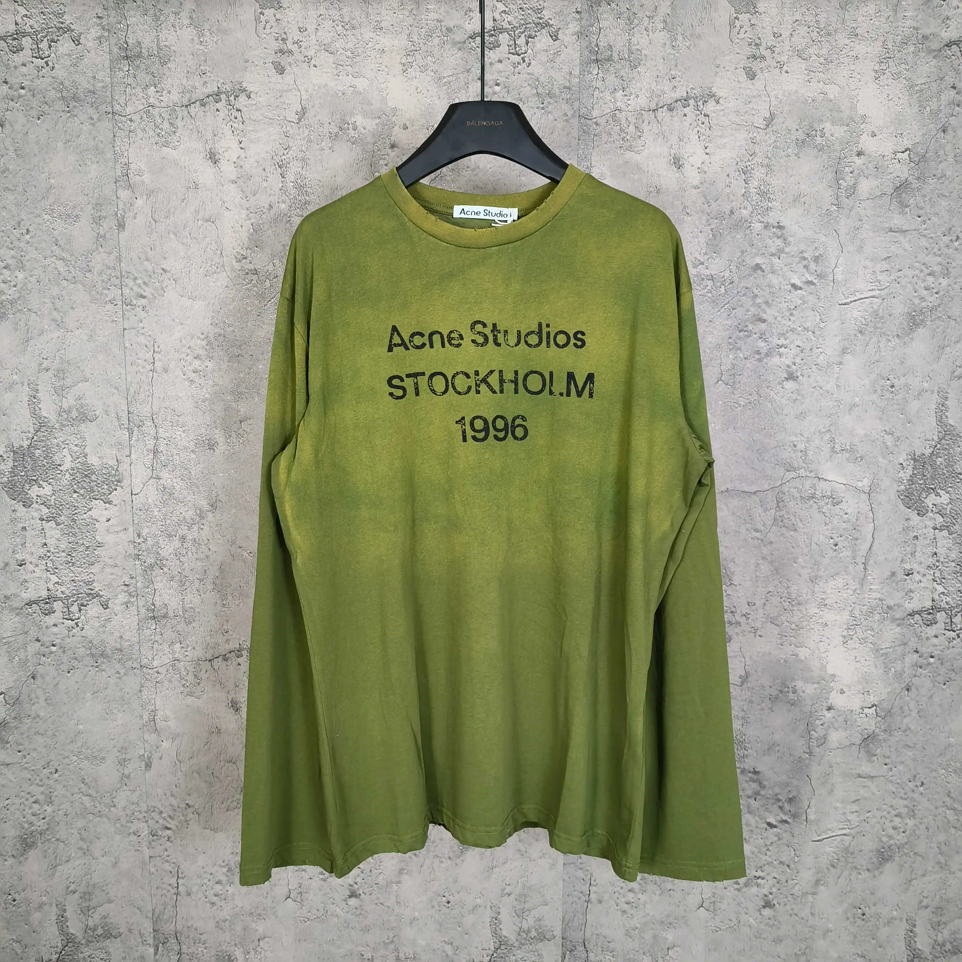 1996 Logo Mud-Dye Long-Sleeve T-Shirt D14023272