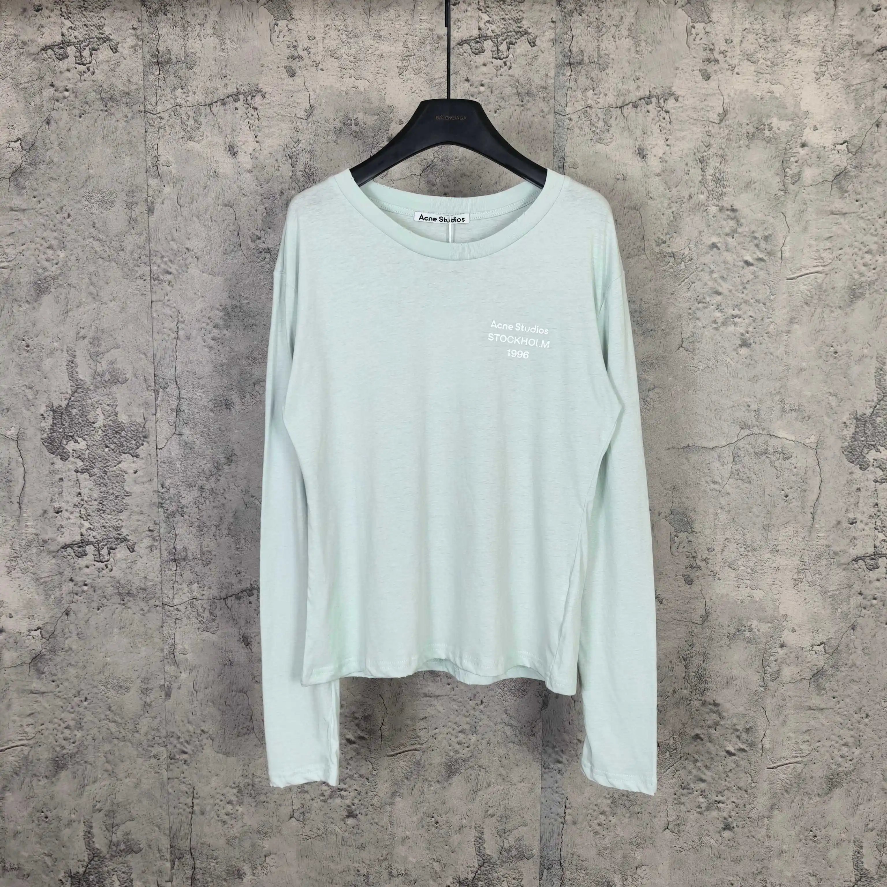 Logo-Print Long-Sleeved Cotton T-Shirt D14023260