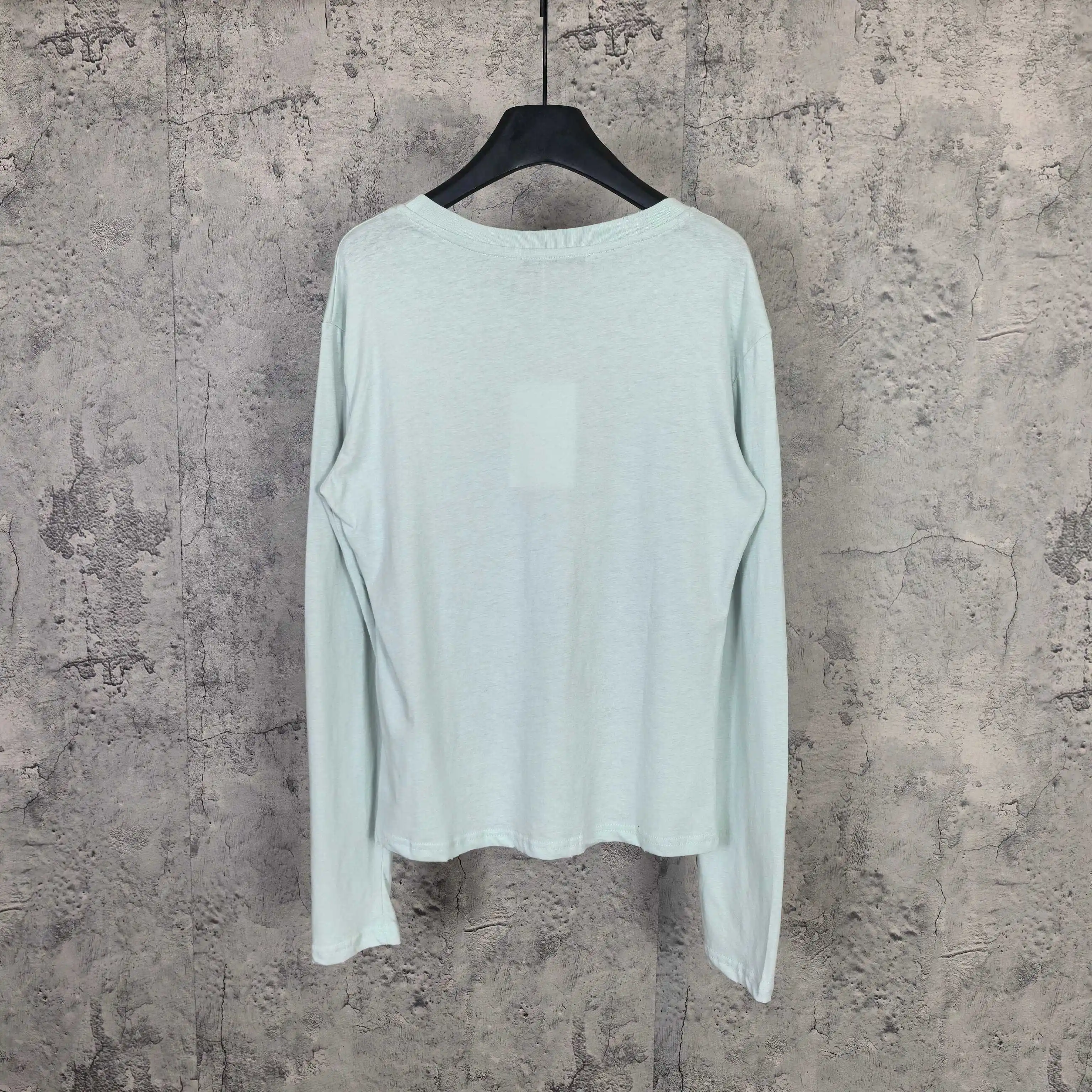 Logo-Print Long-Sleeved Cotton T-Shirt D14023260 — view 2