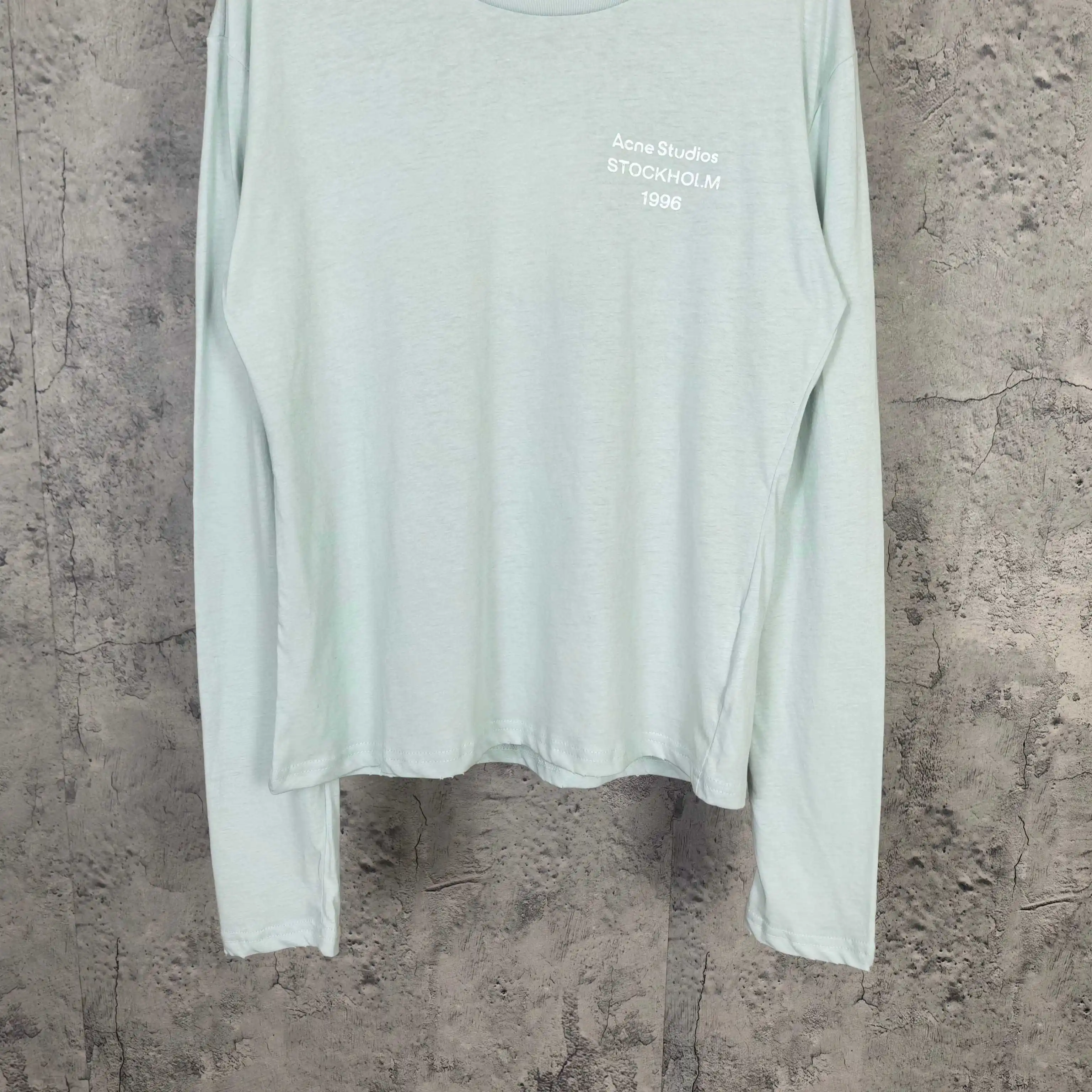 Logo-Print Long-Sleeved Cotton T-Shirt D14023260 — view 10