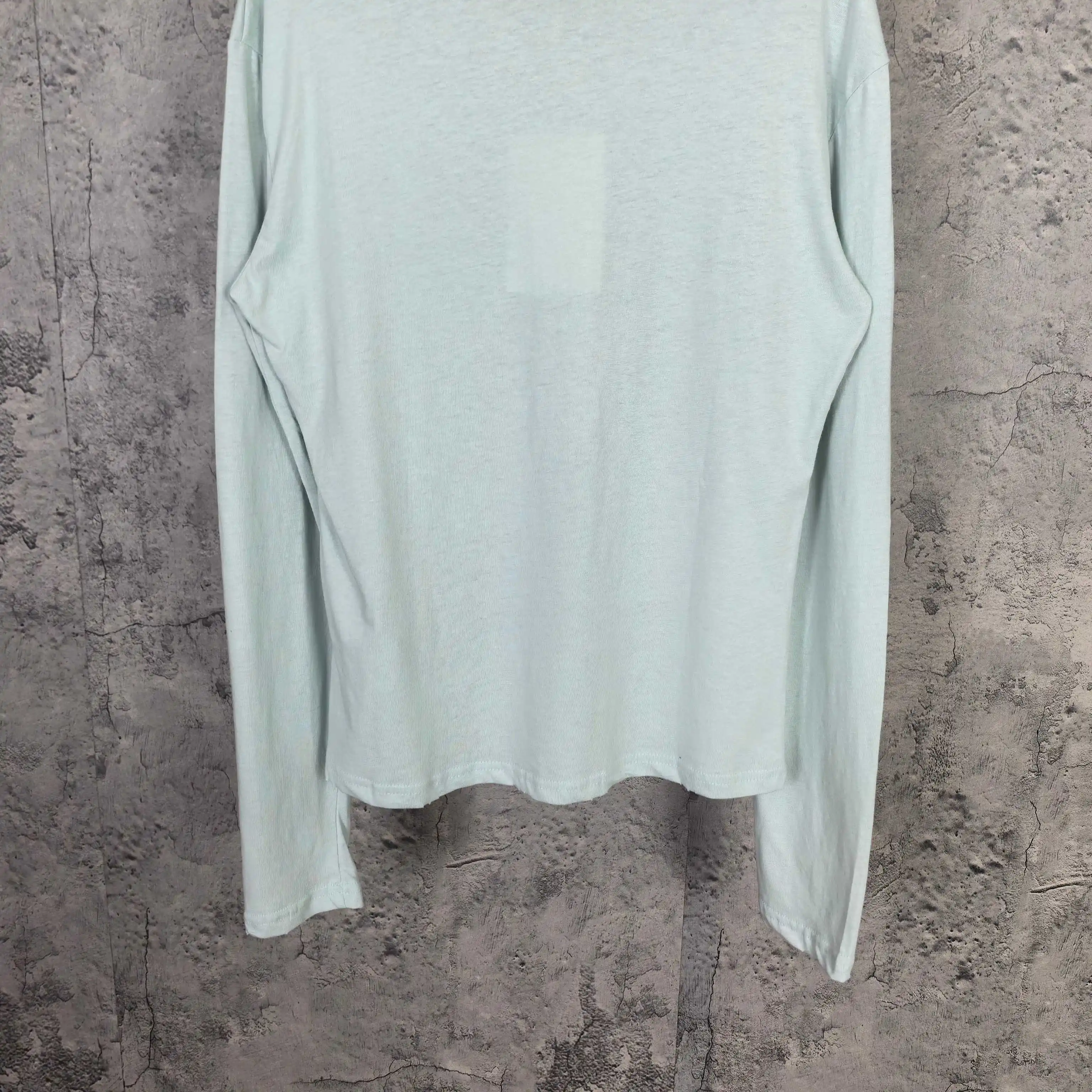 Logo-Print Long-Sleeved Cotton T-Shirt D14023260 — view 11