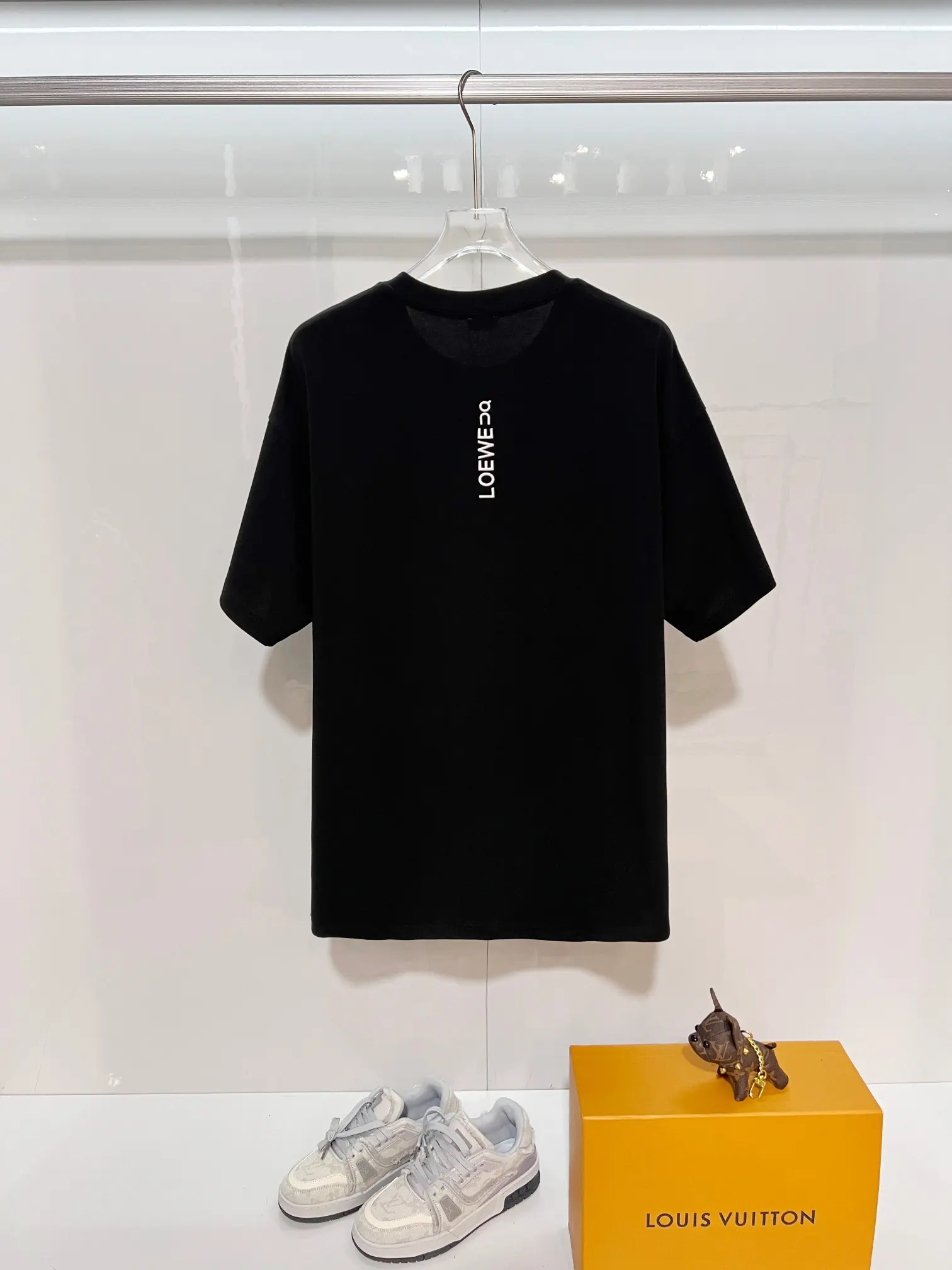 Loewe x On Embroidered Cotton T-Shirt D14013046 — view 2