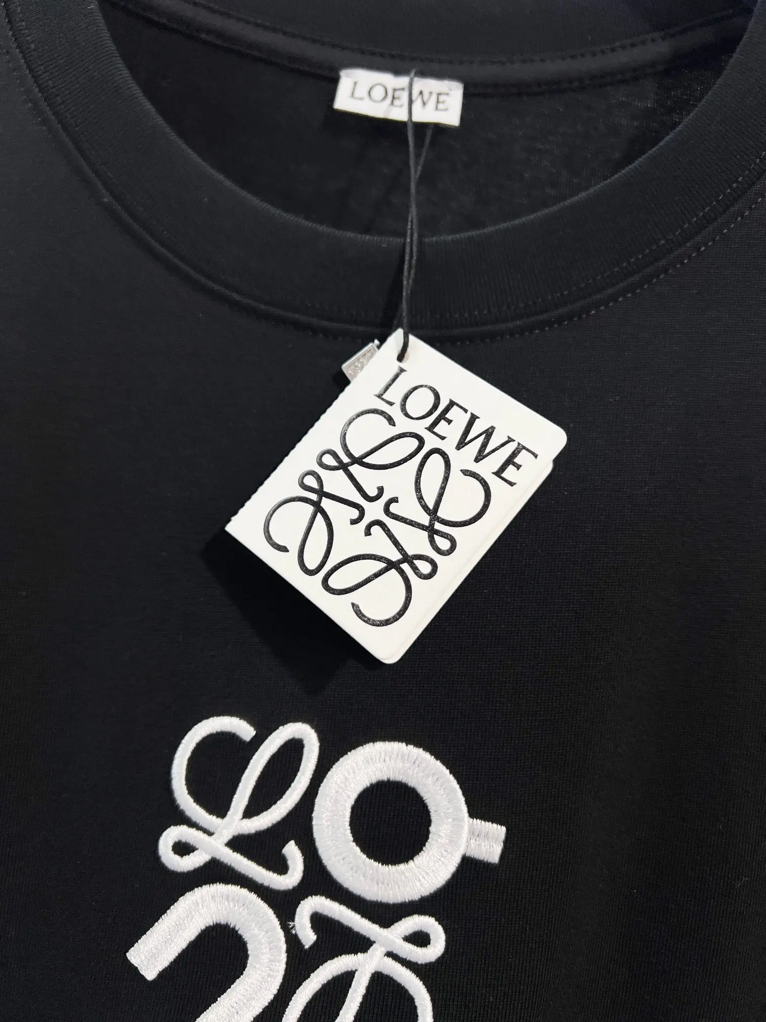 Loewe x On Embroidered Cotton T-Shirt D14013046 — view 4