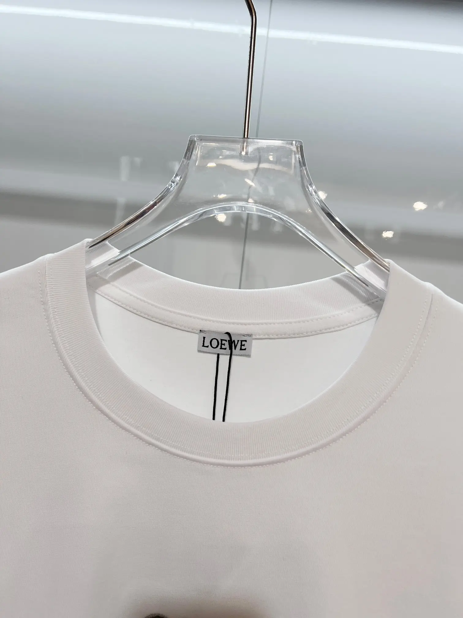 Loewe x On Embroidered Cotton T-Shirt D14013045 — view 7