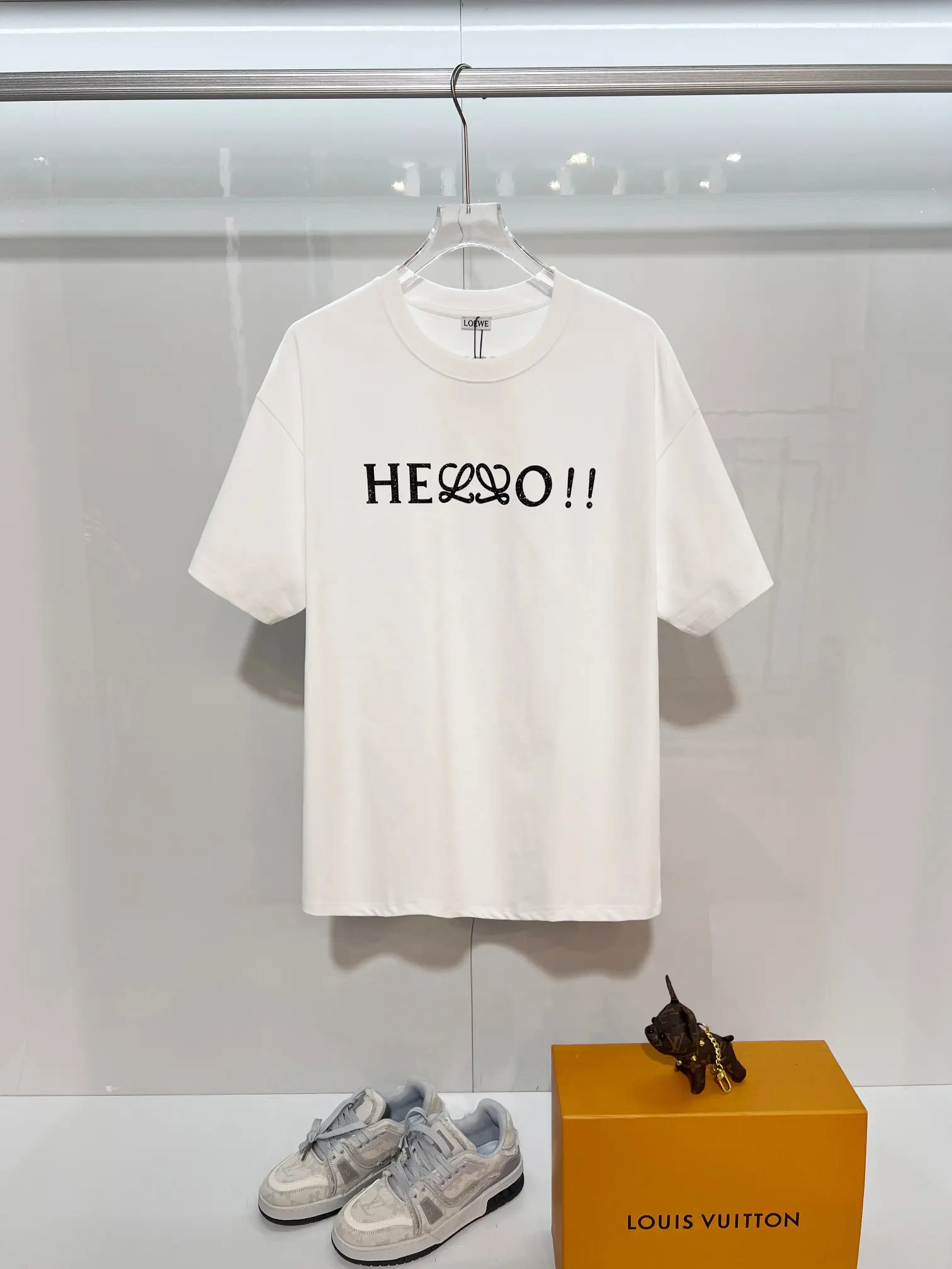 Anagram Logo Cotton T-Shirt D14013047