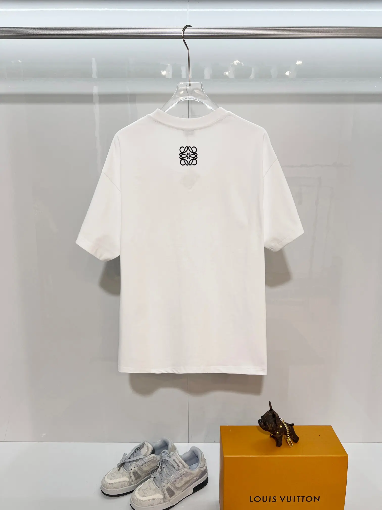 Anagram Logo Cotton T-Shirt D14013047 — view 2