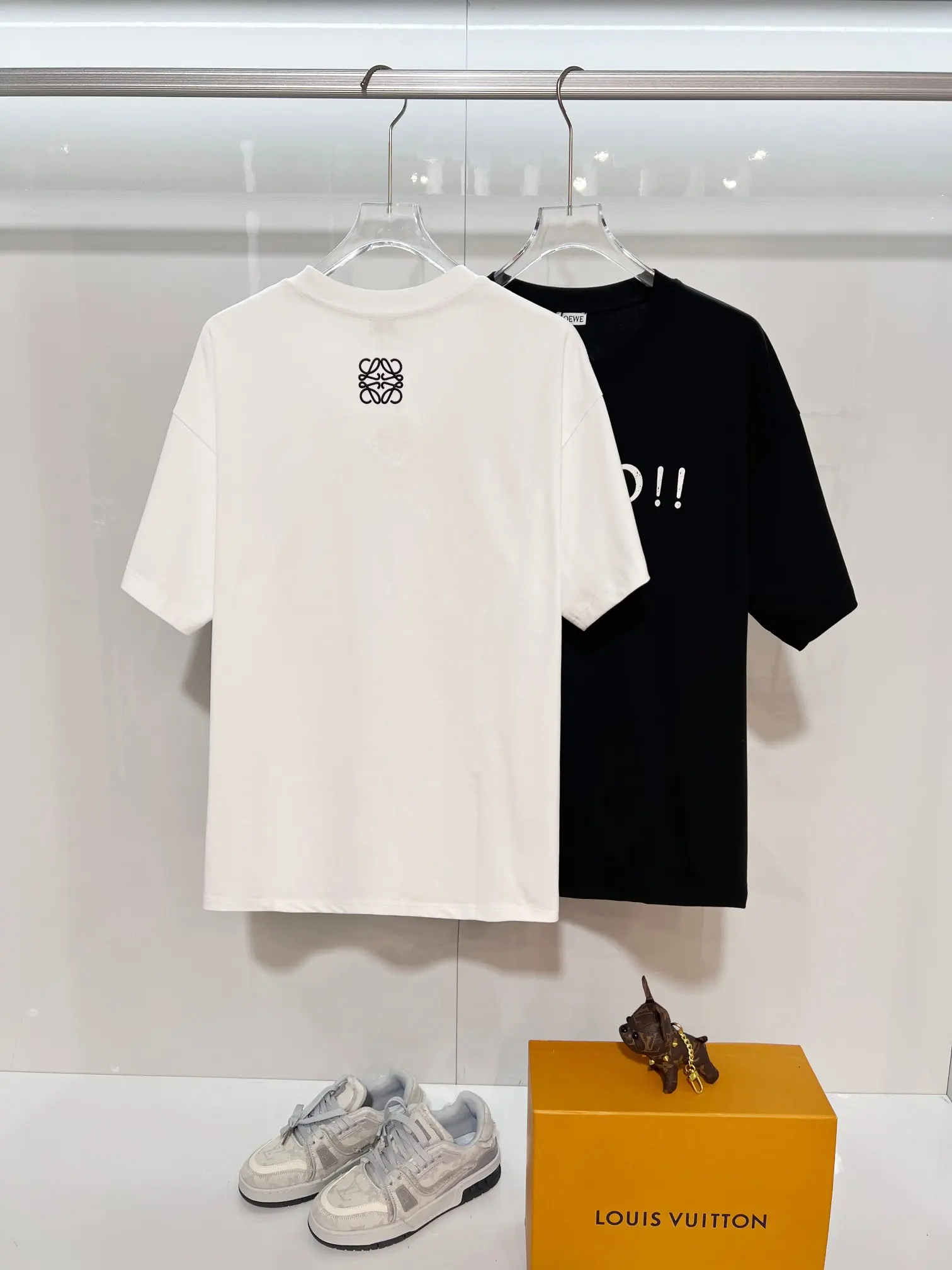 Anagram Logo Cotton T-Shirt D14013047 — view 12