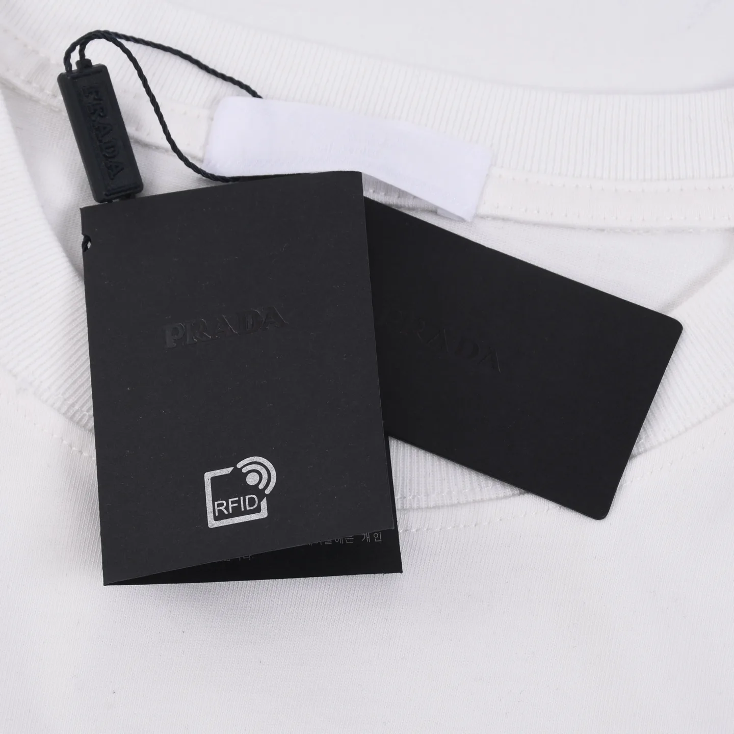 Logo-Embroidered Cotton T-Shirt D14012059 — view 5