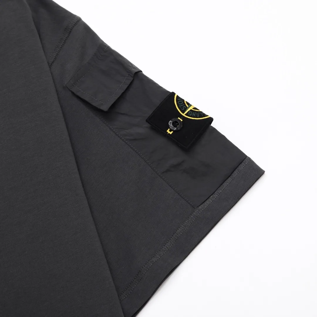 Compass Patch Cargo Pocket T-Shirt D14012107 — view 7