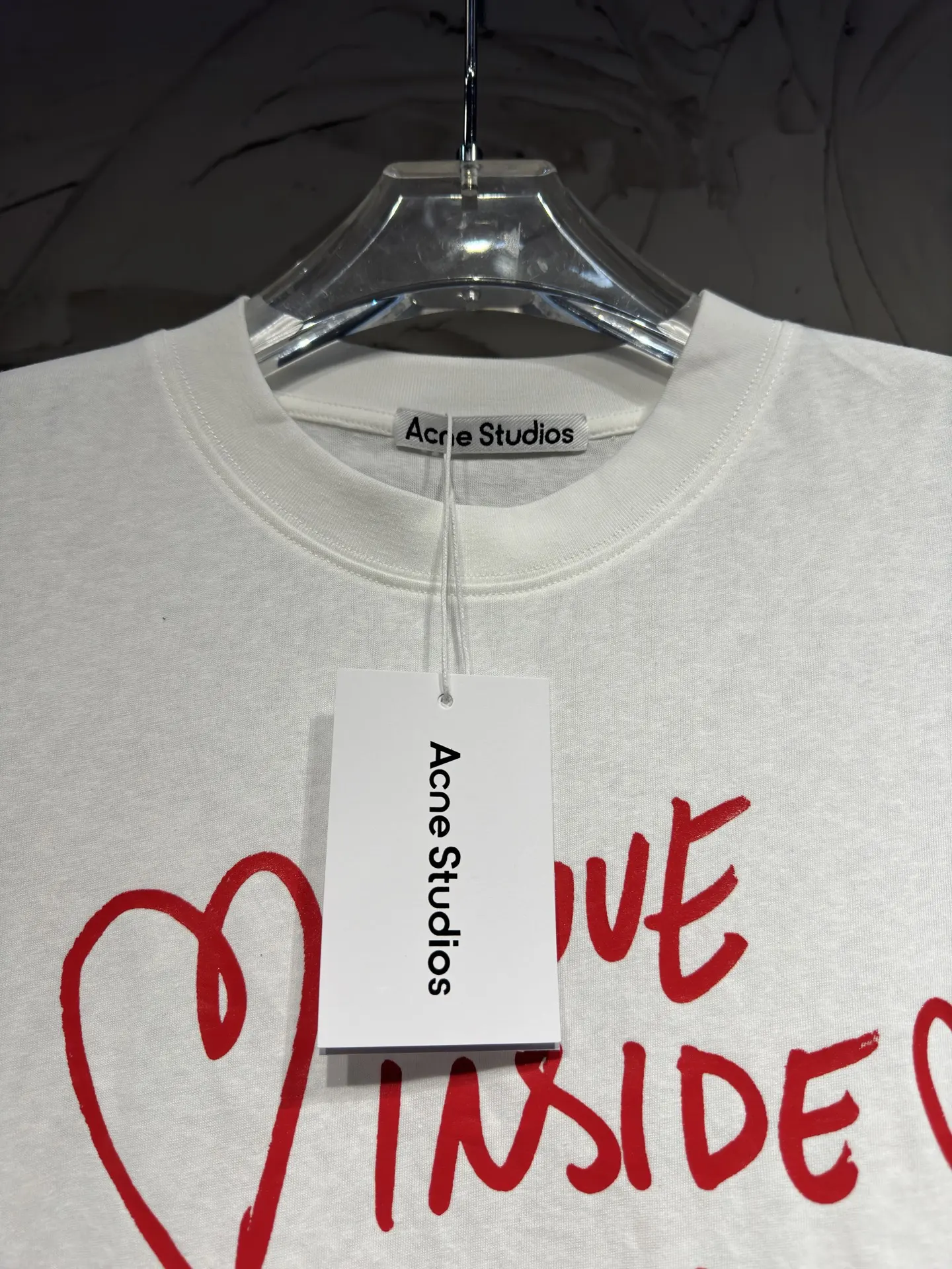 Acne Studios Logo Graphic Long-Sleeve T-Shirt D14523049 — view 12