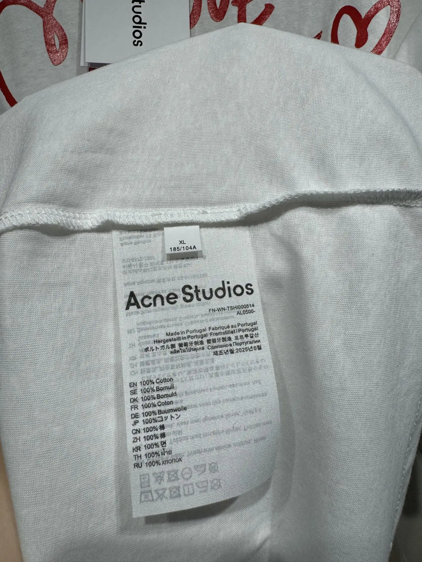 Acne Studios Logo Graphic Long-Sleeve T-Shirt D14523049 — view 13