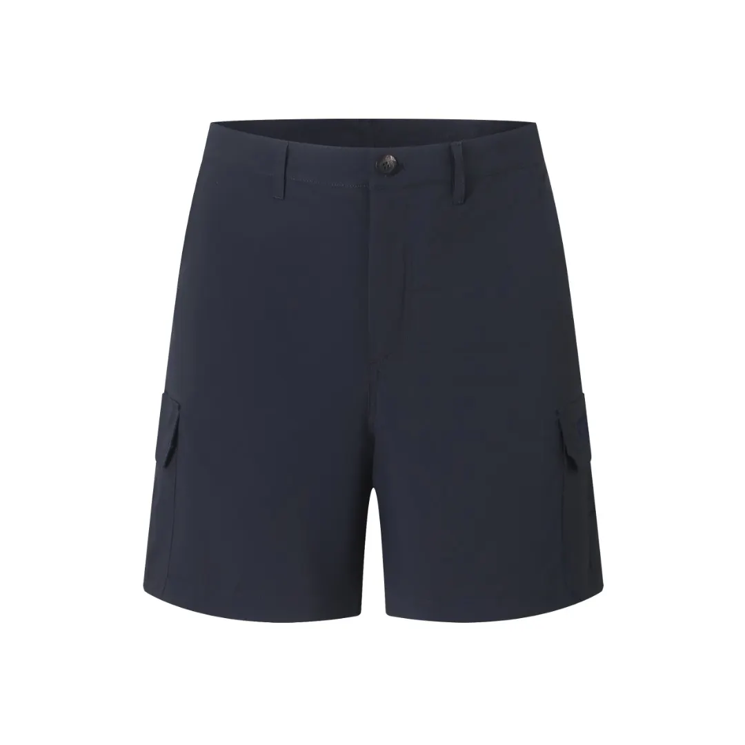 Embroidered Technical Fabric Cargo Shorts D14520379
