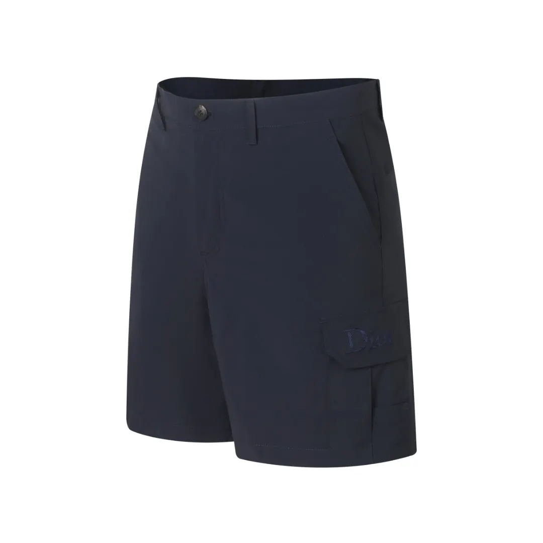 Embroidered Technical Fabric Cargo Shorts D14520379 — view 2