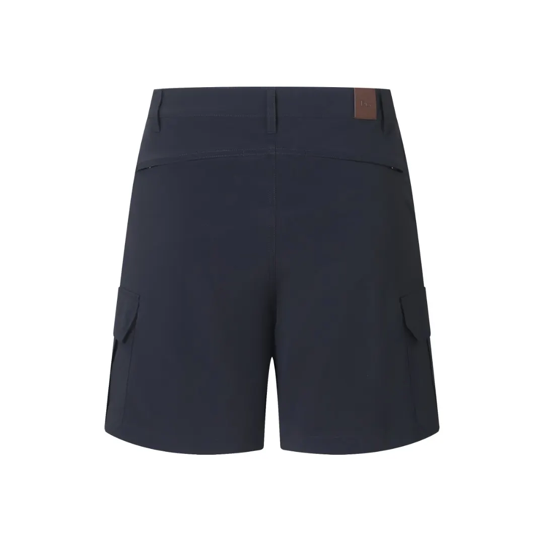 Embroidered Technical Fabric Cargo Shorts D14520379 — view 3