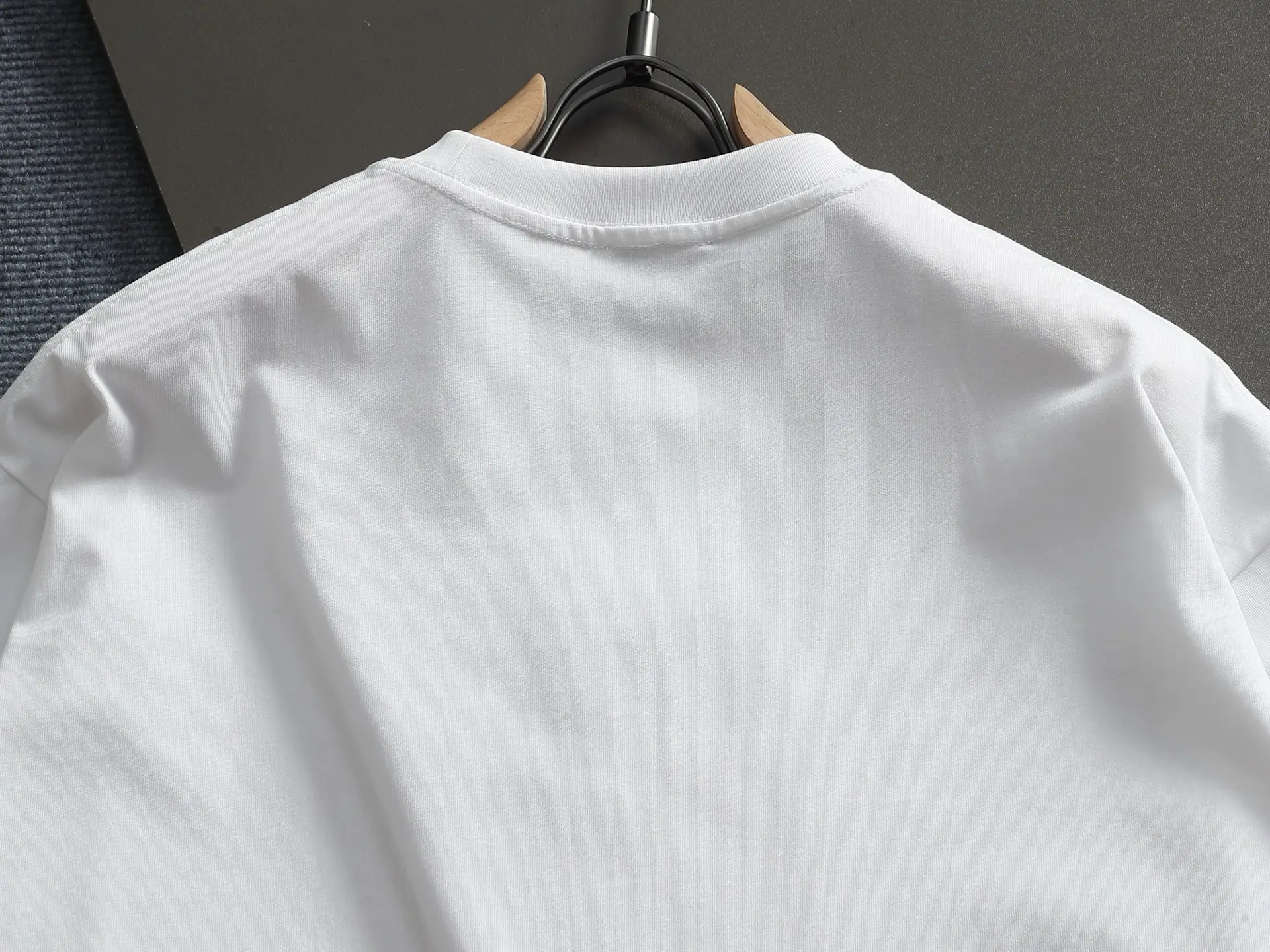 Logo Print Cotton Jersey T-Shirt D14514216 — view 9