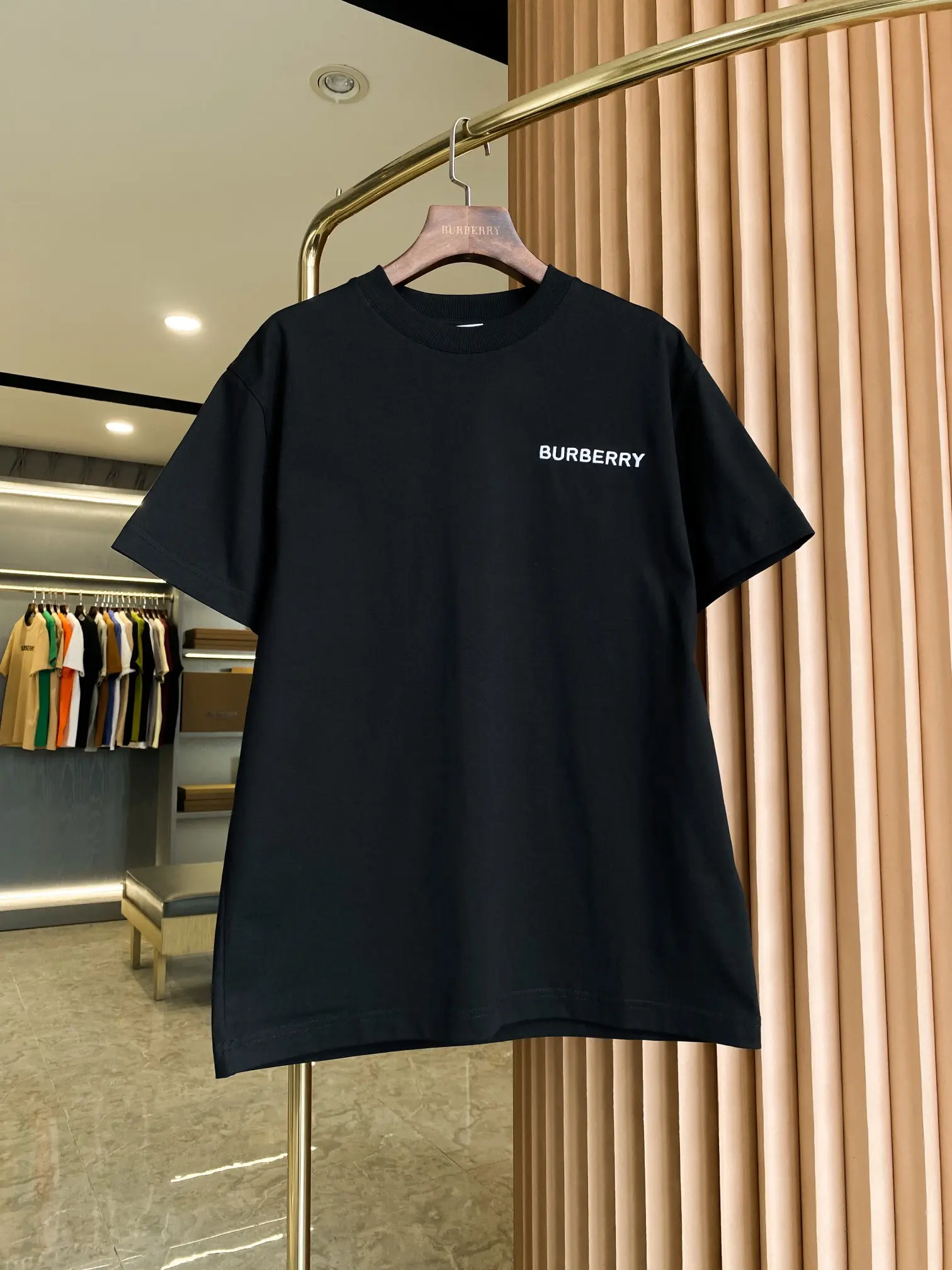 Logo Embroidery Cotton Jersey T-Shirt D14513319