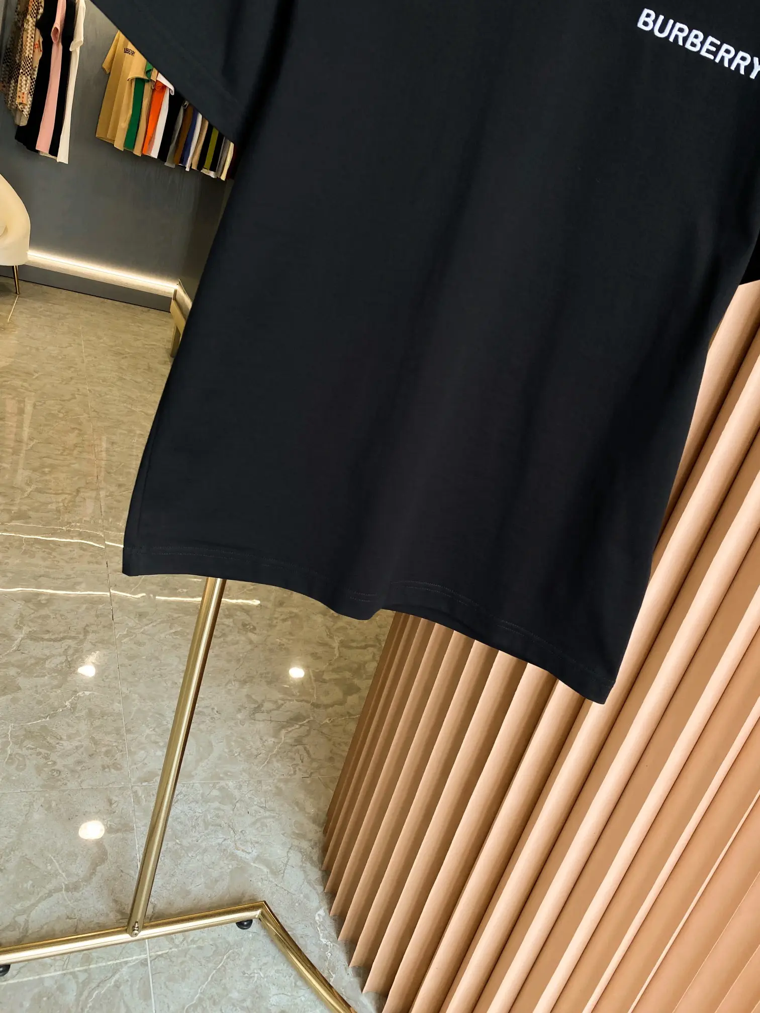 Logo Embroidery Cotton Jersey T-Shirt D14513319 — view 4