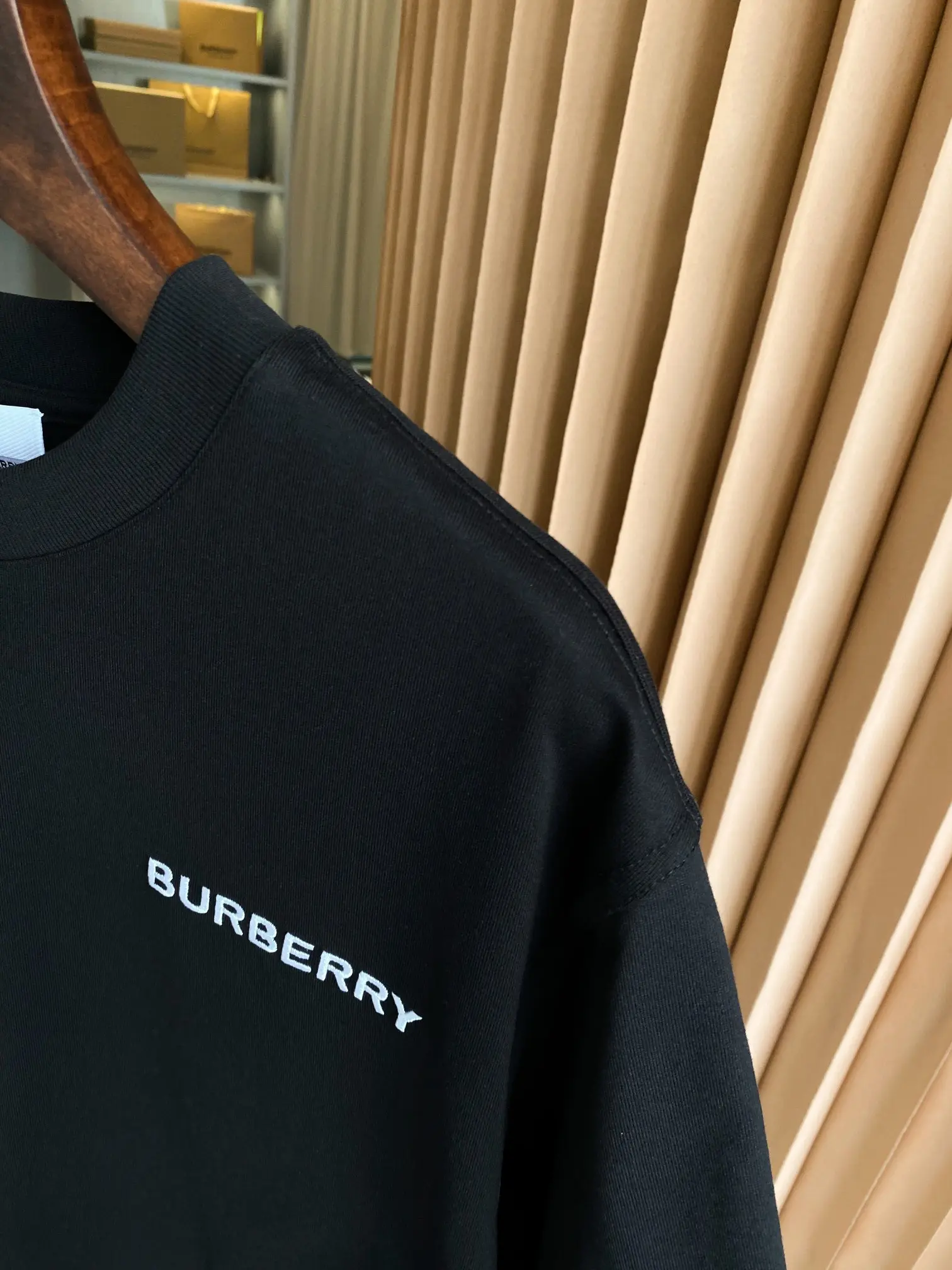 Logo Embroidery Cotton Jersey T-Shirt D14513319 — view 5