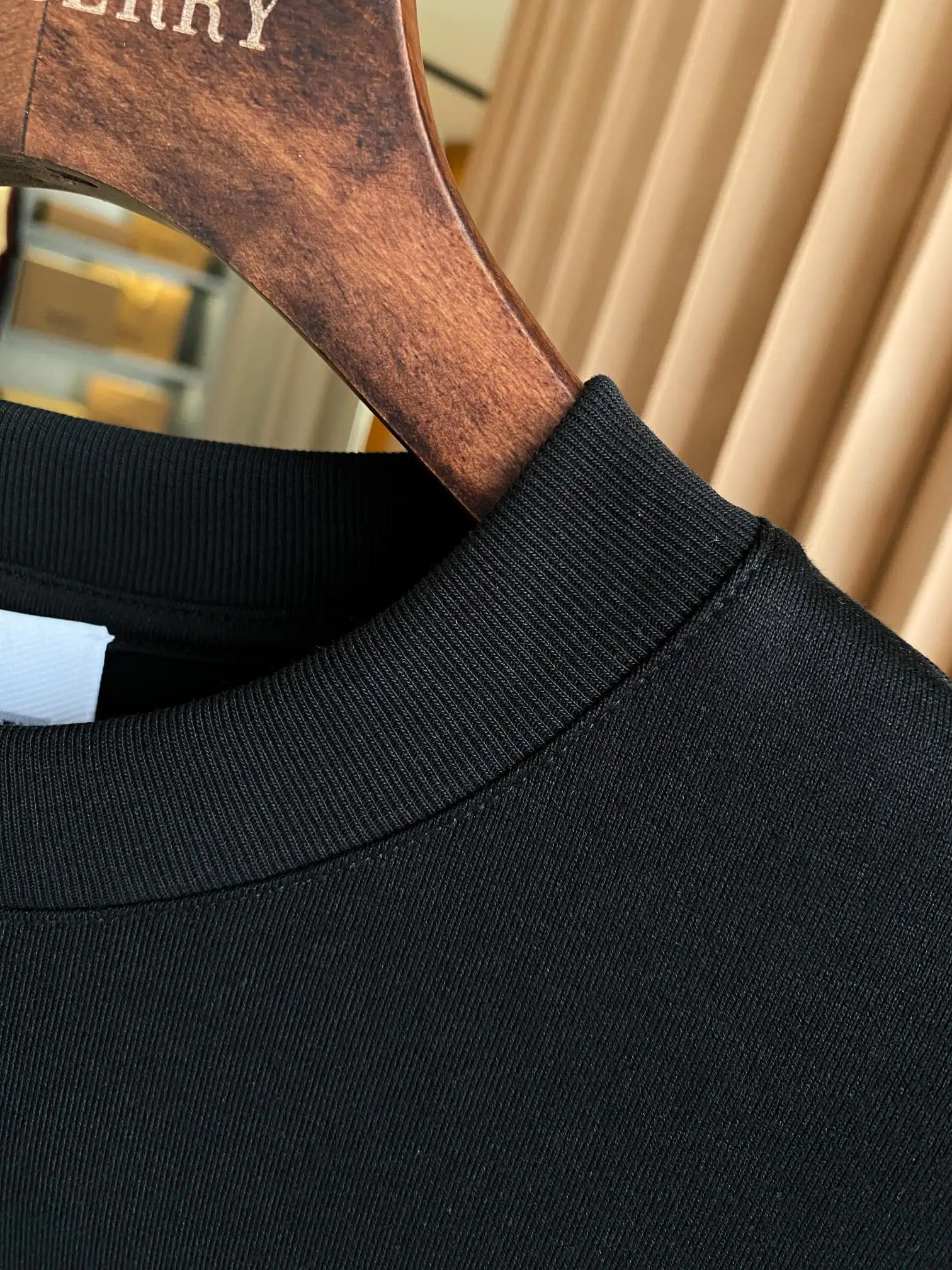 Logo Embroidery Cotton Jersey T-Shirt D14513319 — view 7