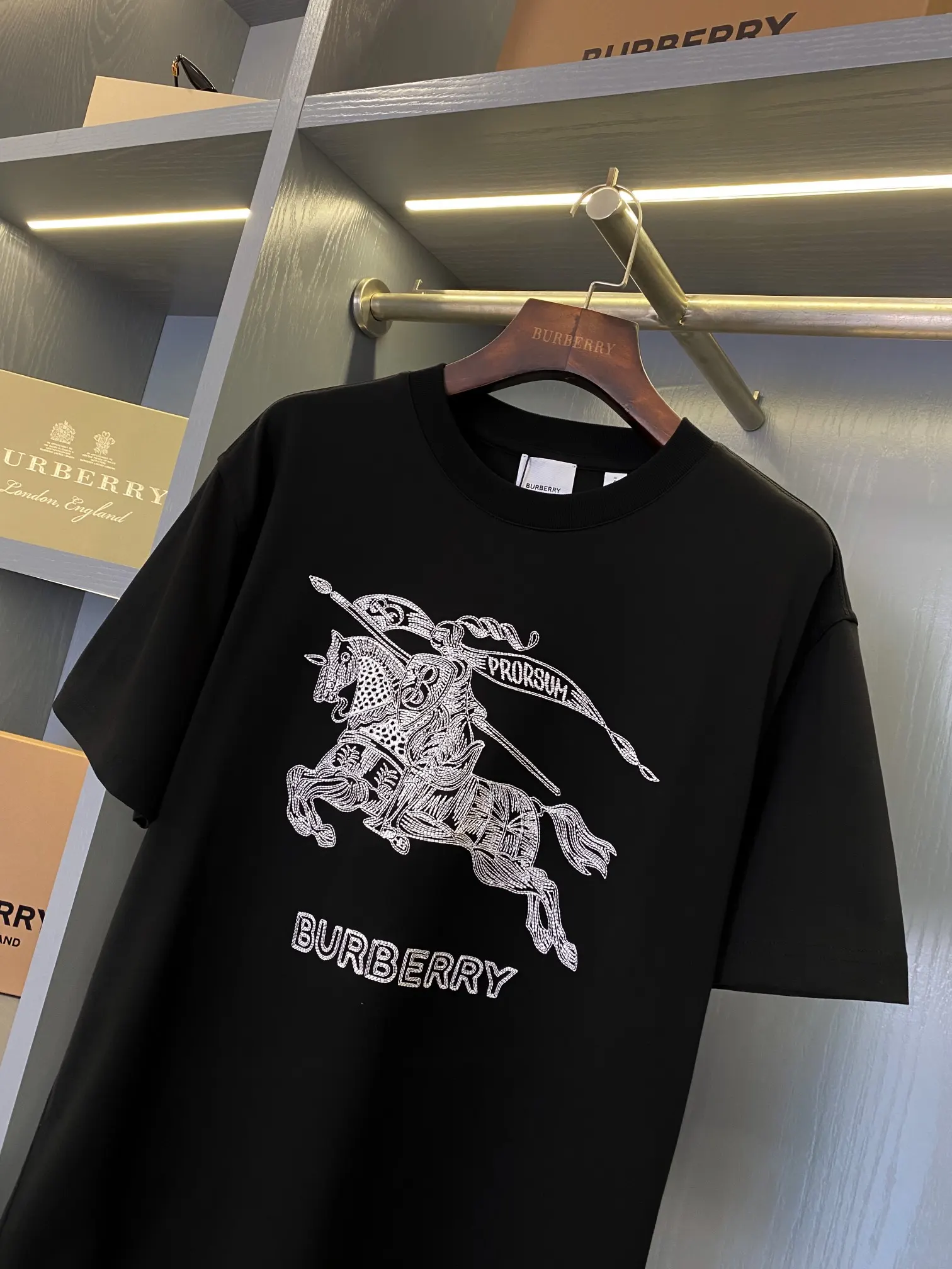 EKD Logo Embroidered Cotton T-Shirt D14513315 — view 2
