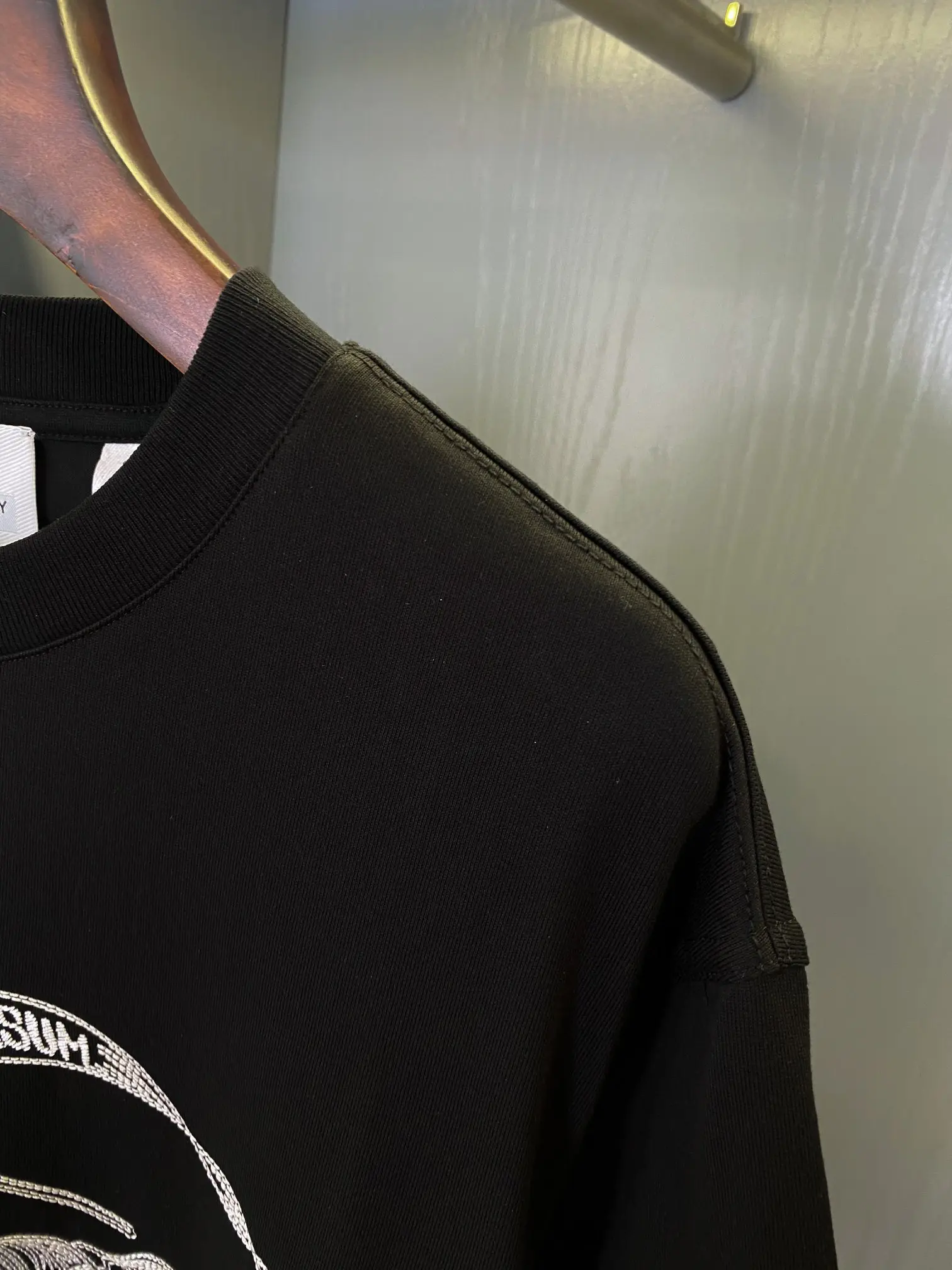 EKD Logo Embroidered Cotton T-Shirt D14513315 — view 5