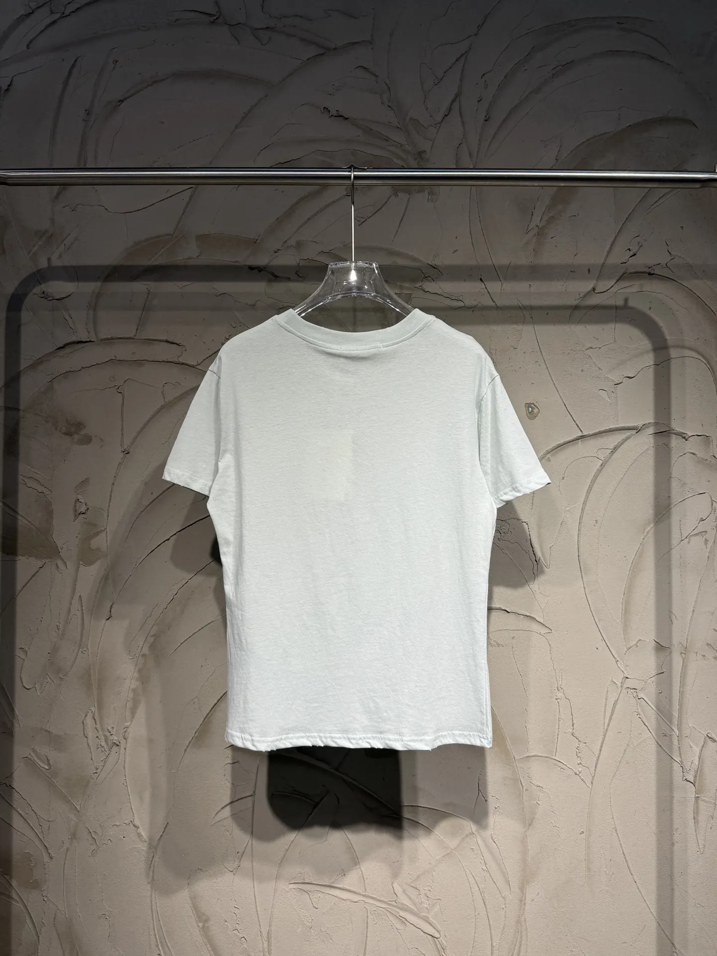 Logo Print Cotton-Linen T-Shirt D14523025 — view 9