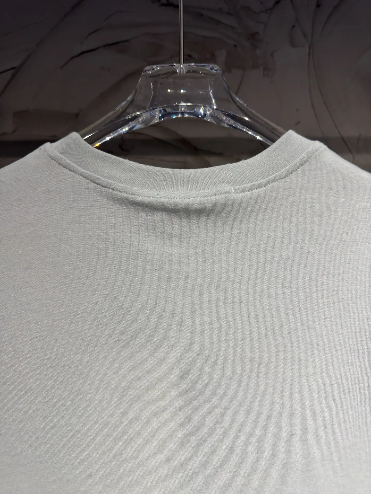 Logo Print Cotton-Linen T-Shirt D14523025 — view 11