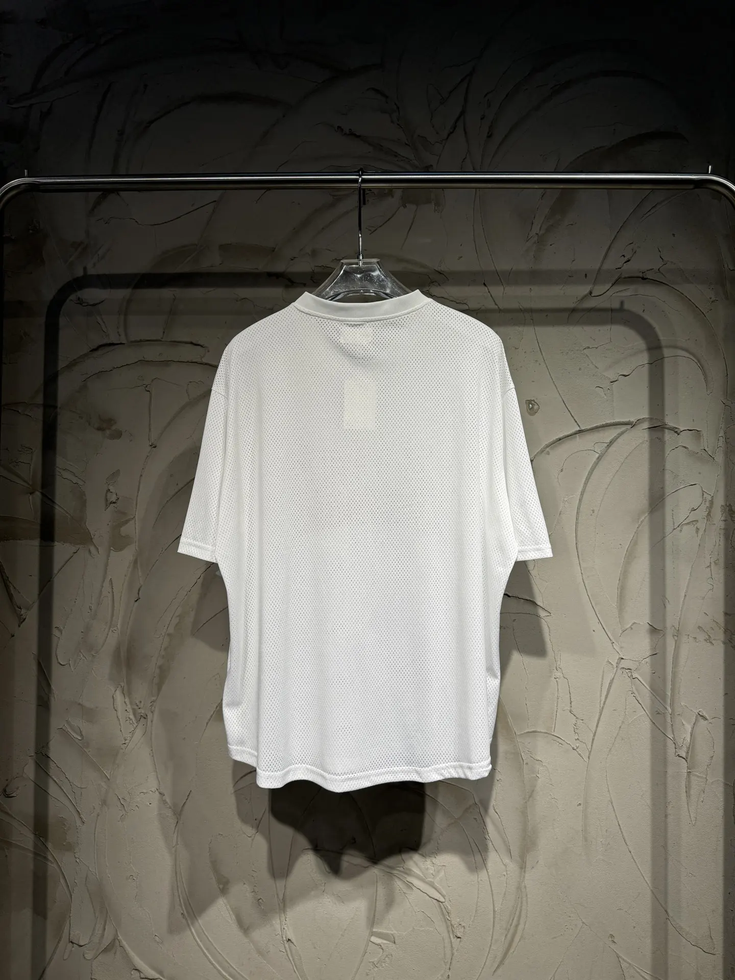 Logo Mesh Henley Baseball T-Shirt D14523030 — view 2