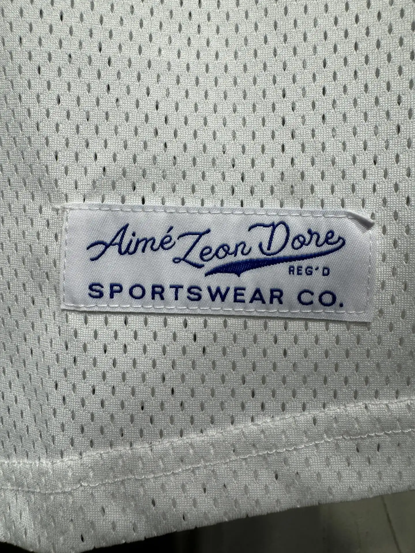 Logo Mesh Henley Baseball T-Shirt D14523030 — view 10