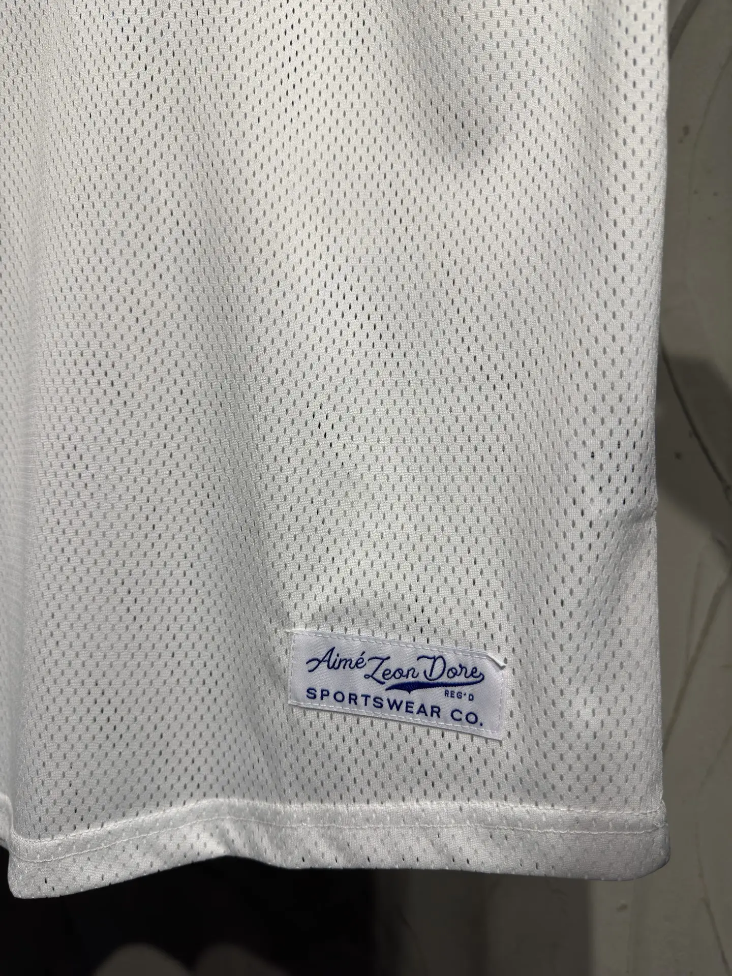 Logo Mesh Henley Baseball T-Shirt D14523030 — view 11