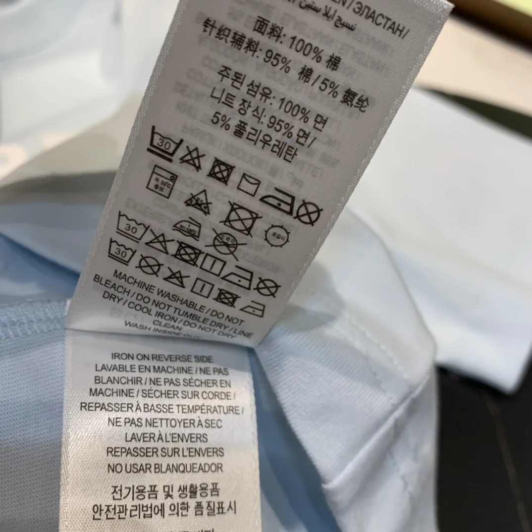 Logo Print Cotton Jersey T-Shirt D14513323 — view 8