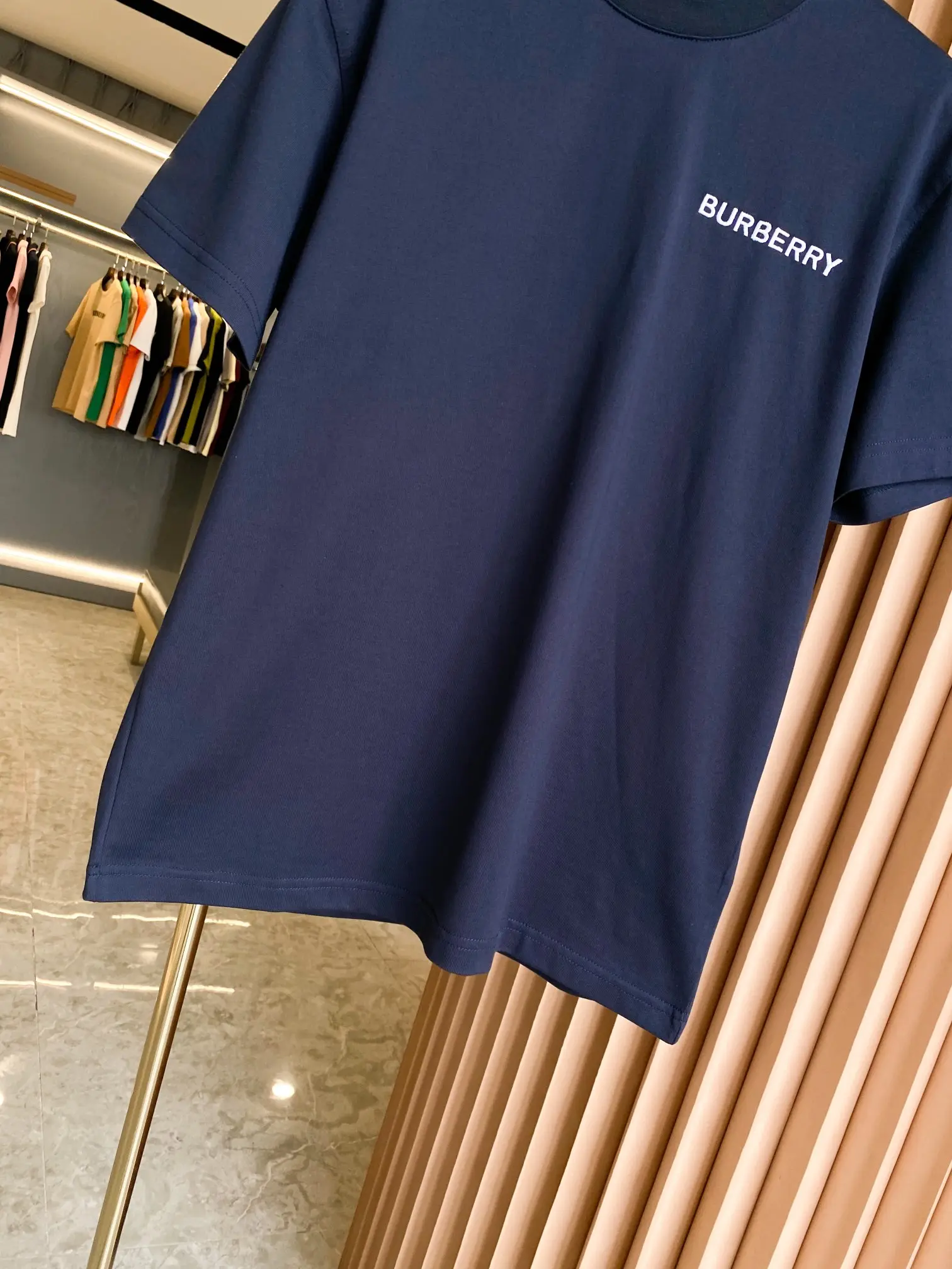 Logo Embroidery Cotton Jersey T-Shirt D14513316 — view 2