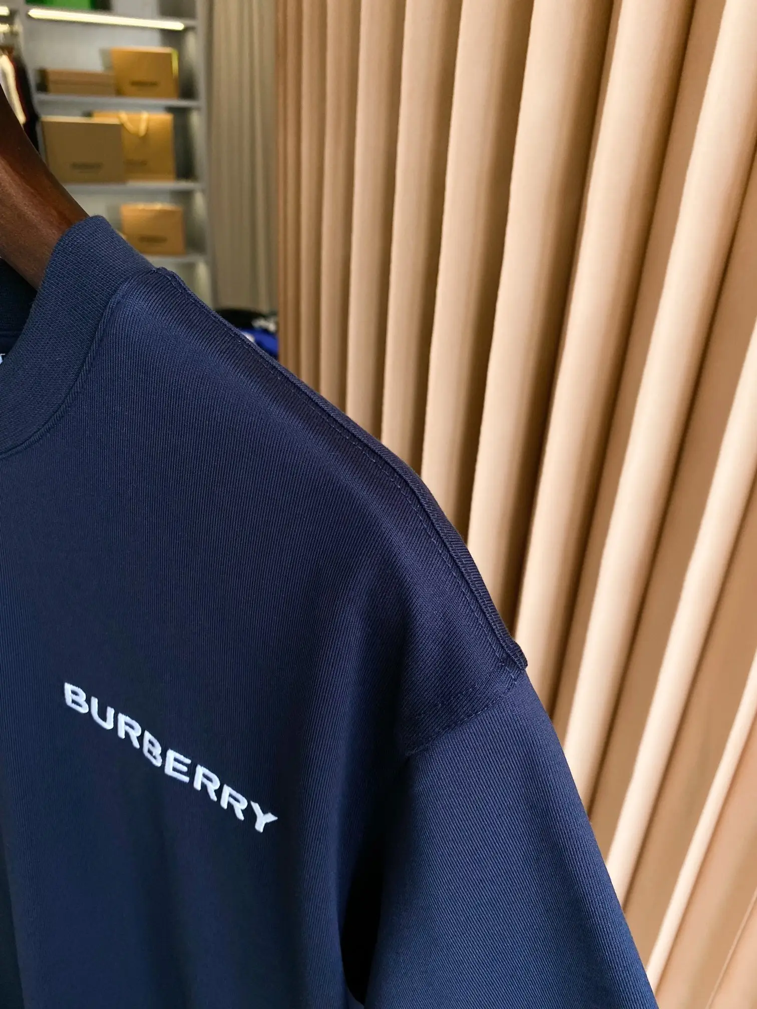 Logo Embroidery Cotton Jersey T-Shirt D14513316 — view 4