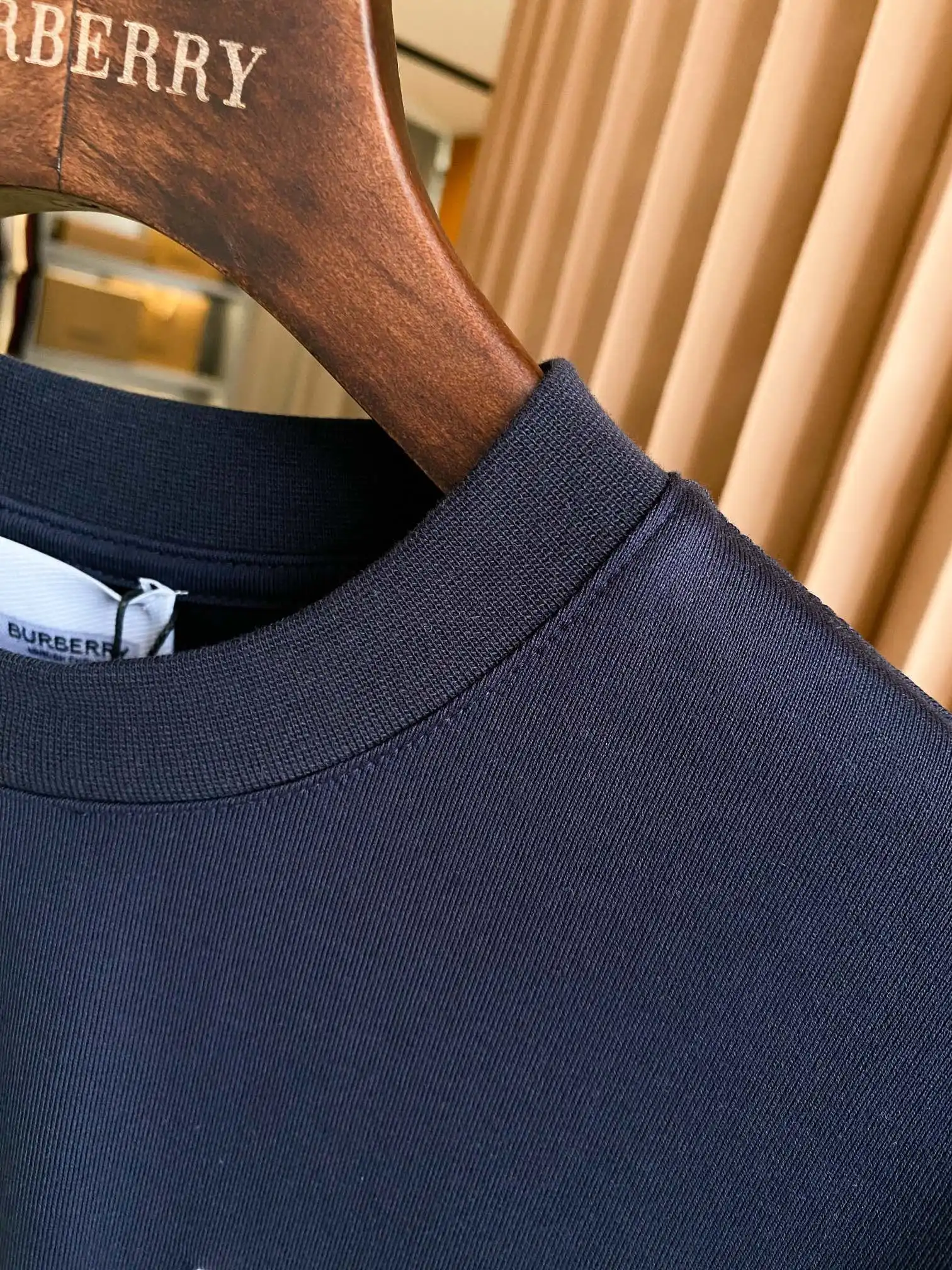Logo Embroidery Cotton Jersey T-Shirt D14513316 — view 6