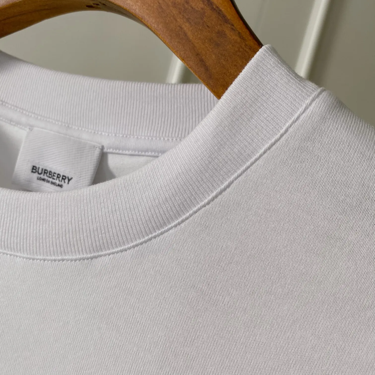 TB Monogram Embroidered Cotton T-Shirt D14513303 — view 7