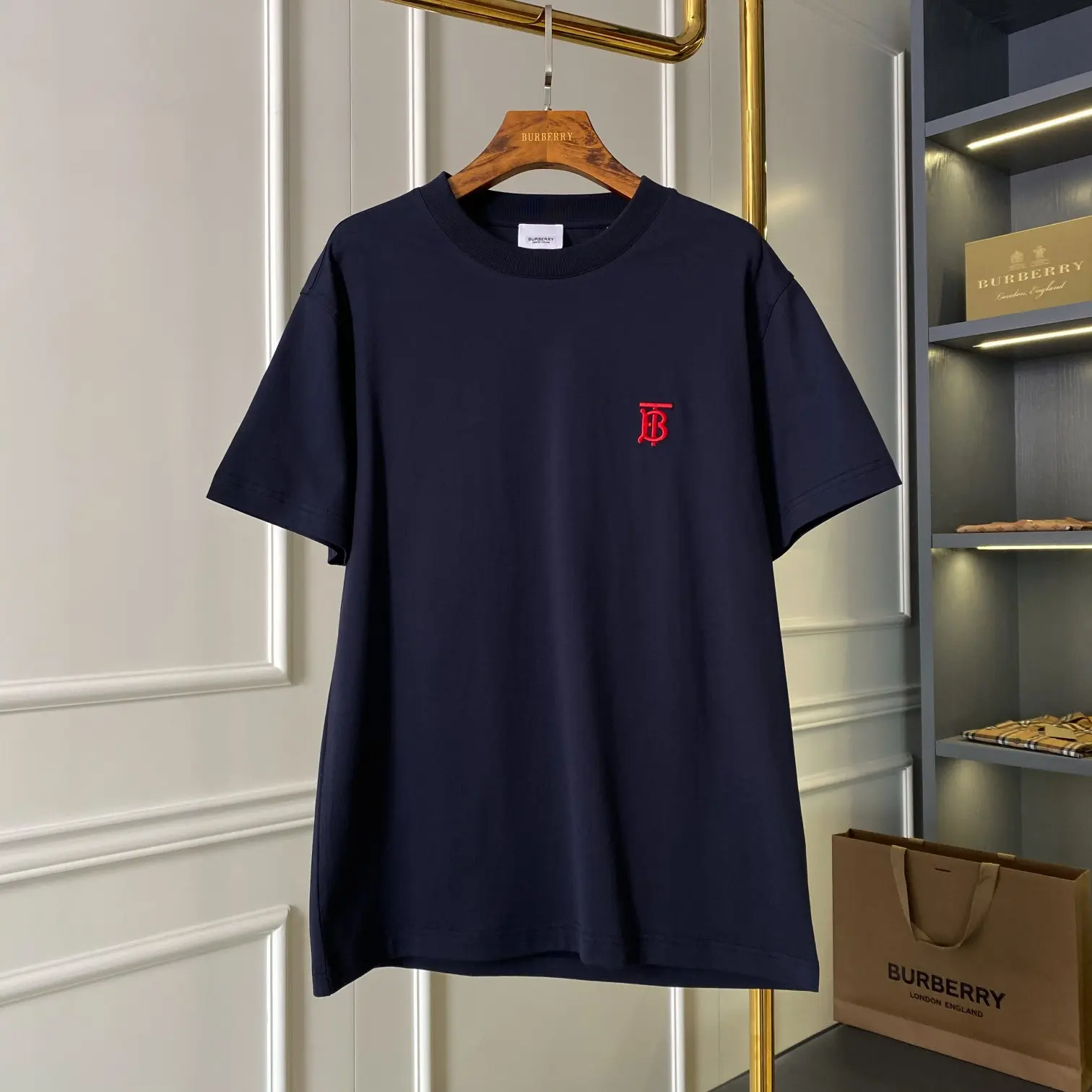 Monogram Motif Cotton Jersey T-Shirt D14513304