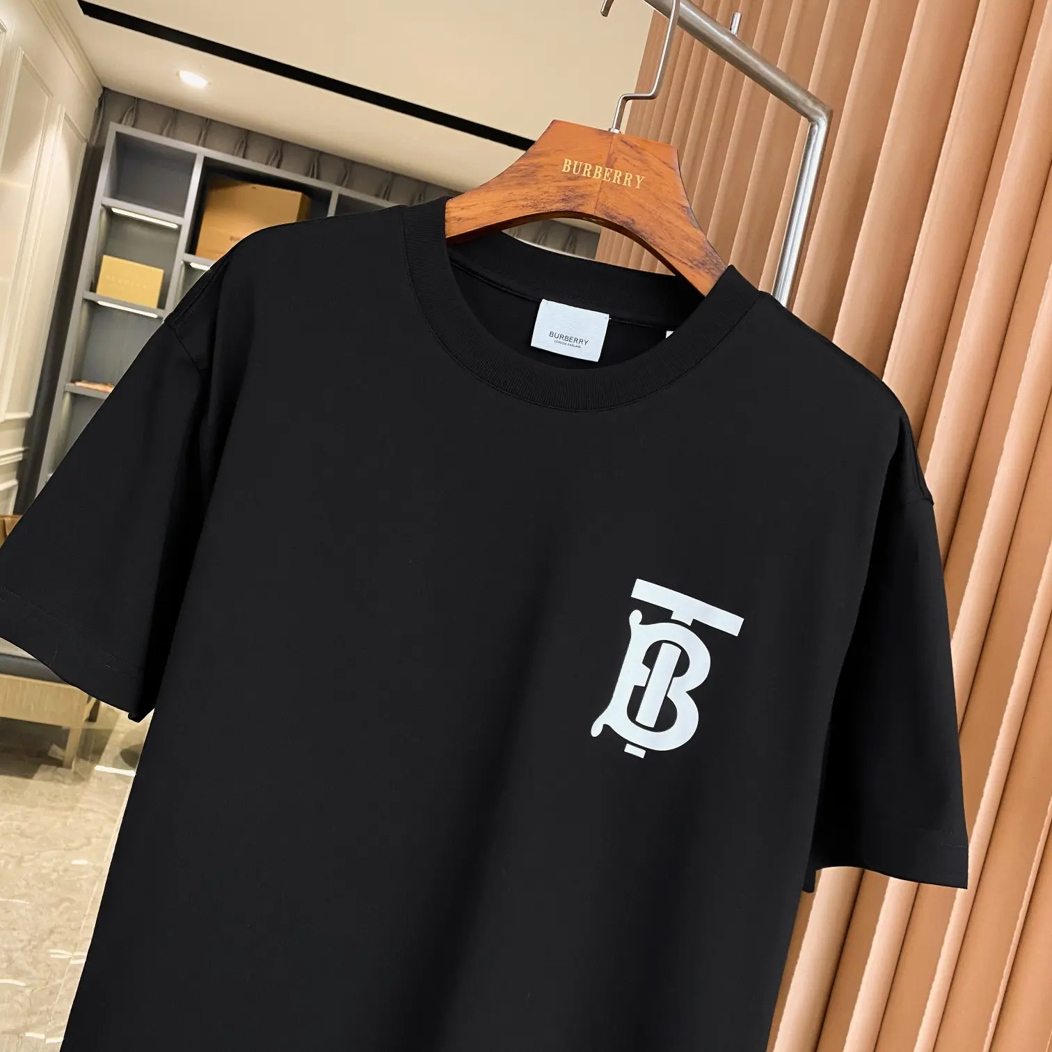 TB Monogram Logo Cotton T-Shirt D14513307 — view 2