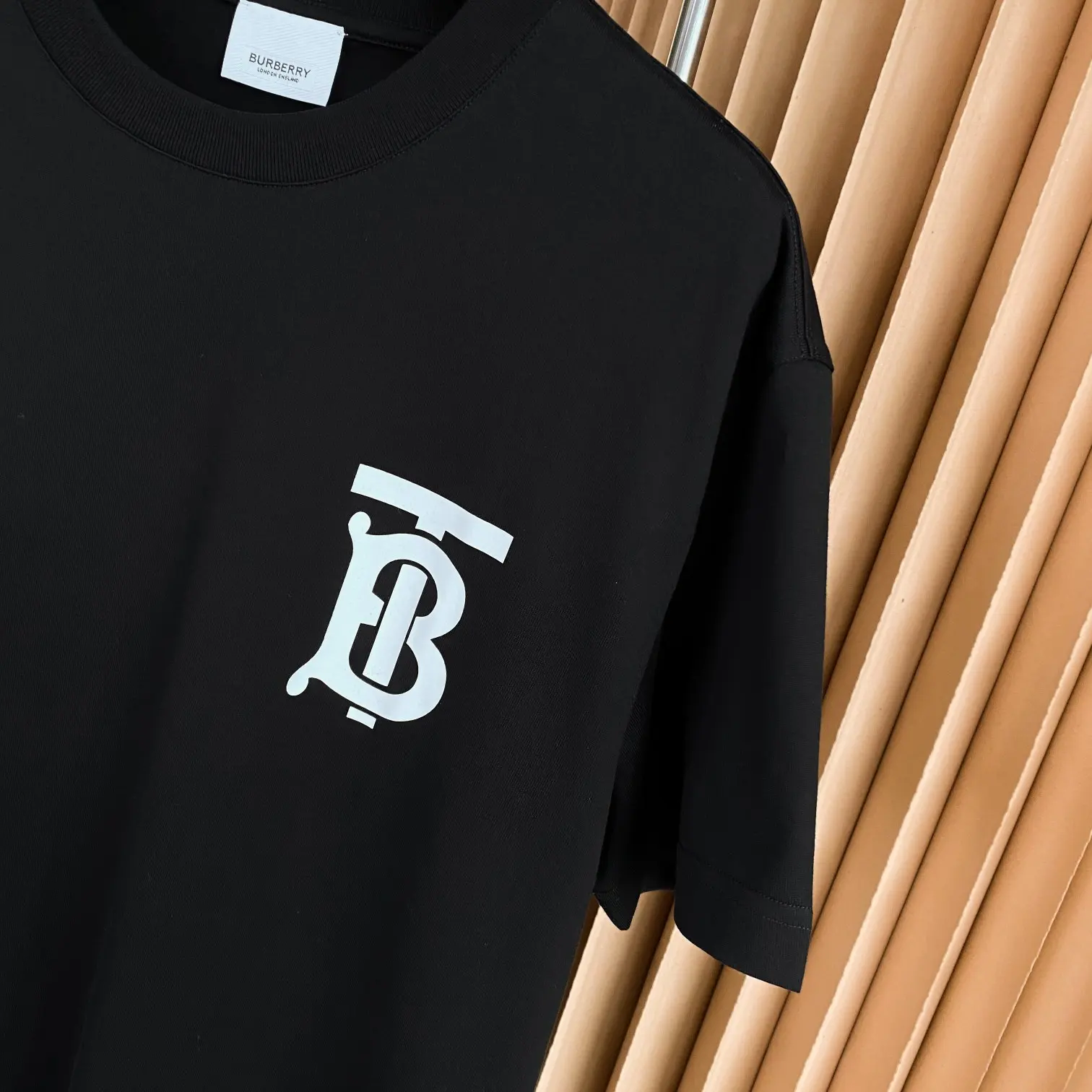 TB Monogram Logo Cotton T-Shirt D14513307 — view 4