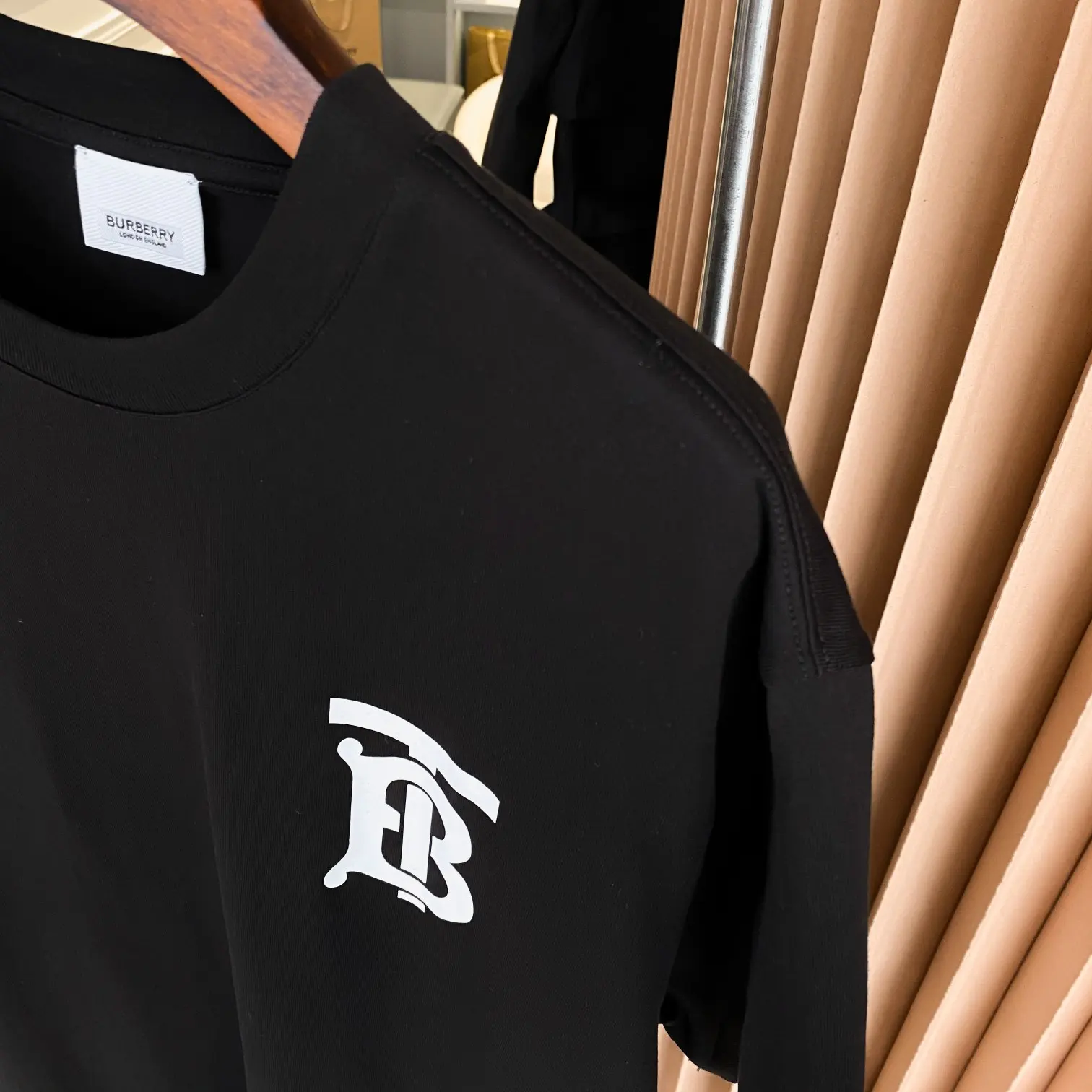 TB Monogram Logo Cotton T-Shirt D14513307 — view 5