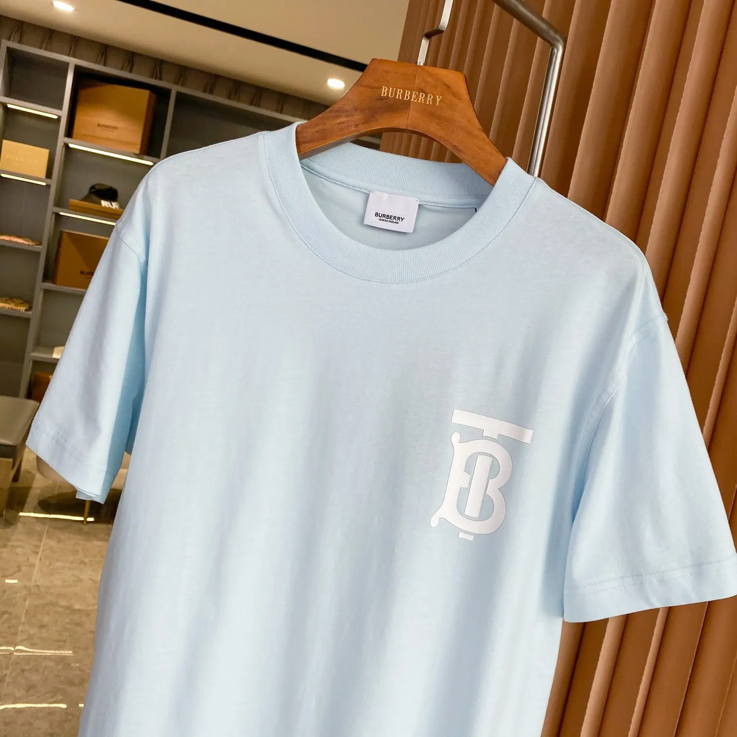 TB Monogram Logo Cotton T-Shirt D14513306 — view 2