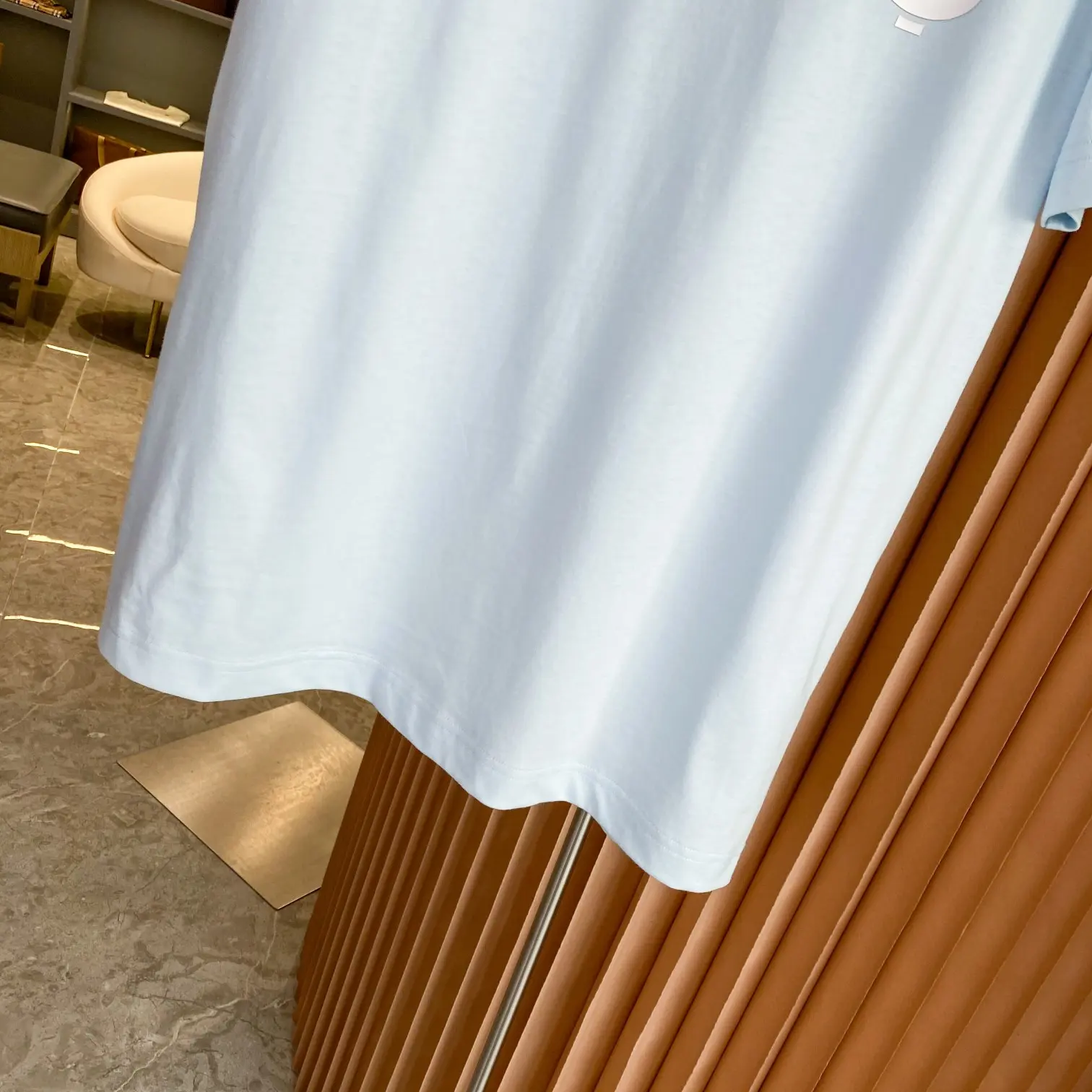 TB Monogram Logo Cotton T-Shirt D14513306 — view 3