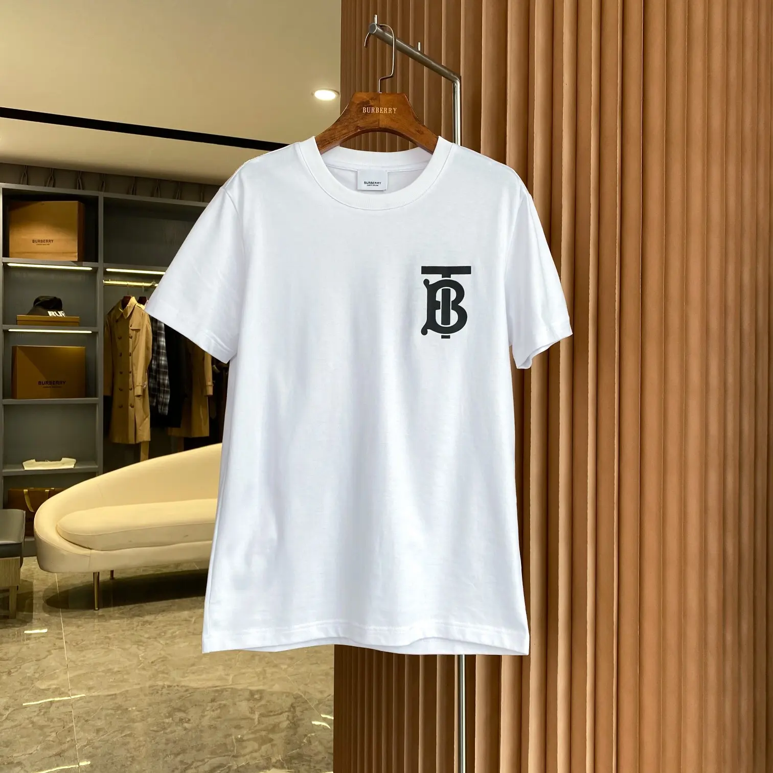 Monogram Motif Cotton Jersey T-Shirt D14513308 — view 2
