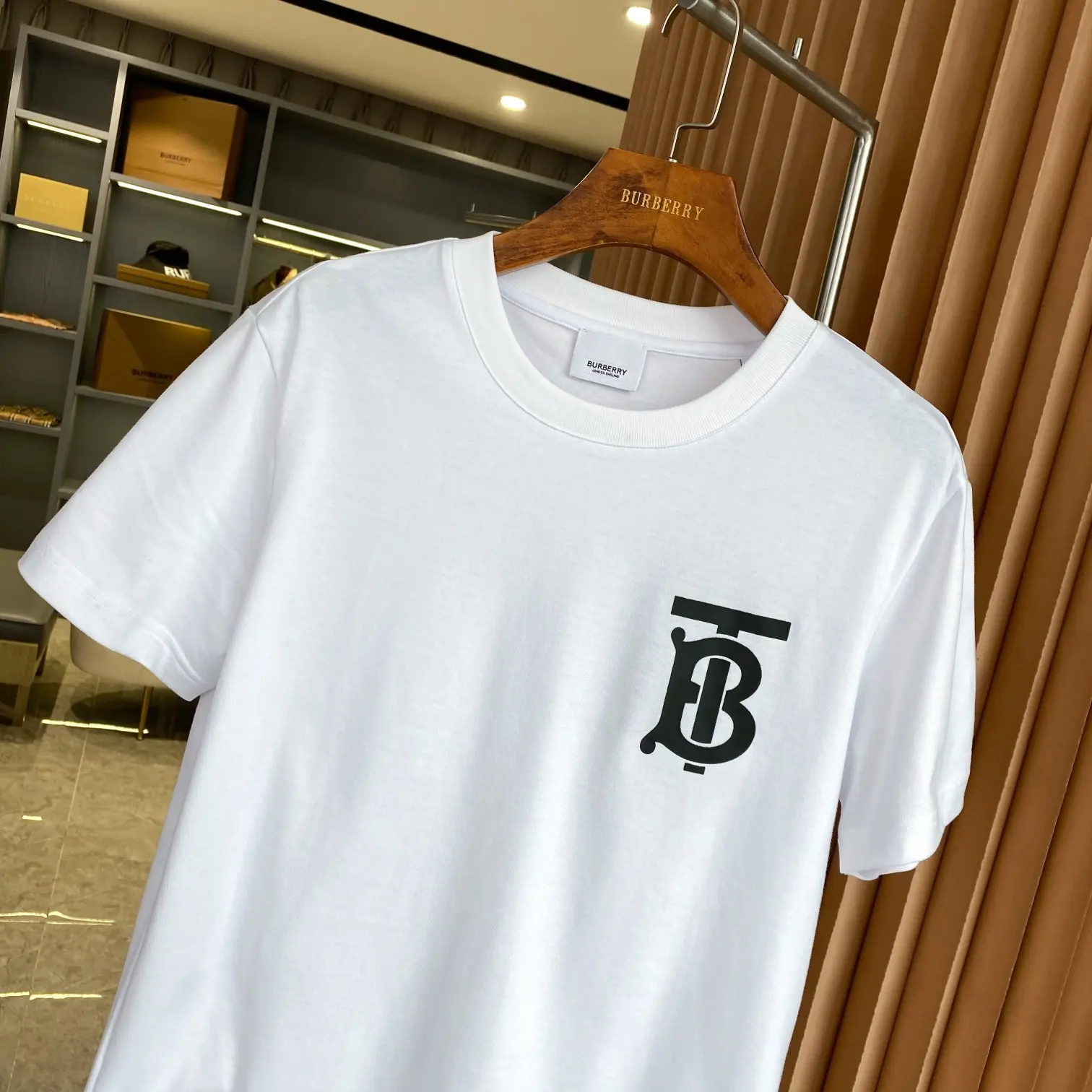 Monogram Motif Cotton Jersey T-Shirt D14513308 — view 3