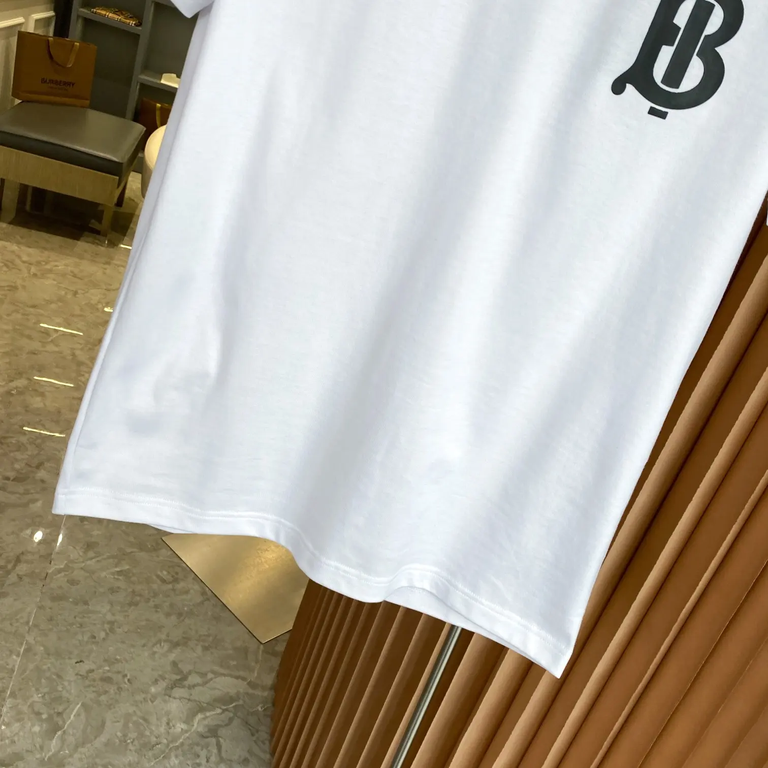 Monogram Motif Cotton Jersey T-Shirt D14513308 — view 4
