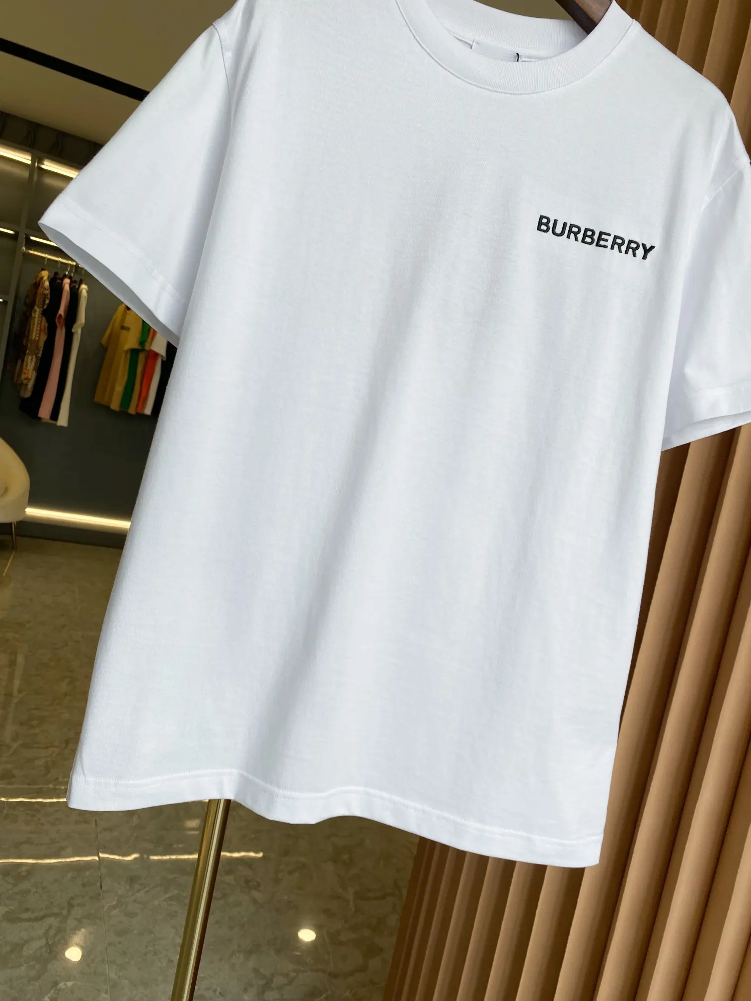 Logo Embroidery Cotton Jersey T-Shirt D14513320 — view 3